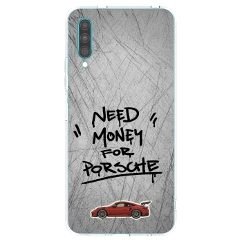 Picasee silikonski prozorni ovitek za Samsung Galaxy A30s A307F - Grey Drift