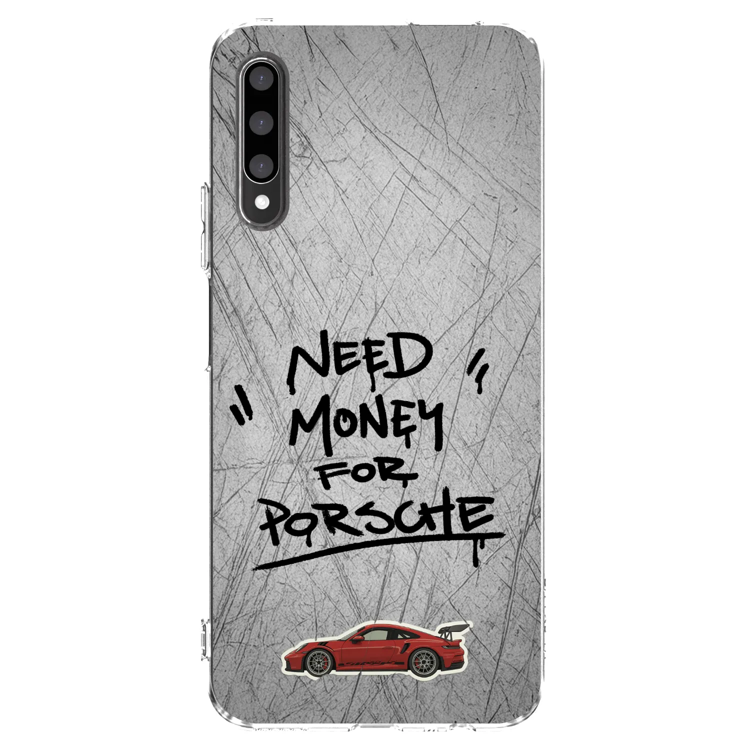 Picasee silikonski prozorni ovitek za Honor 9X Pro - Grey Drift