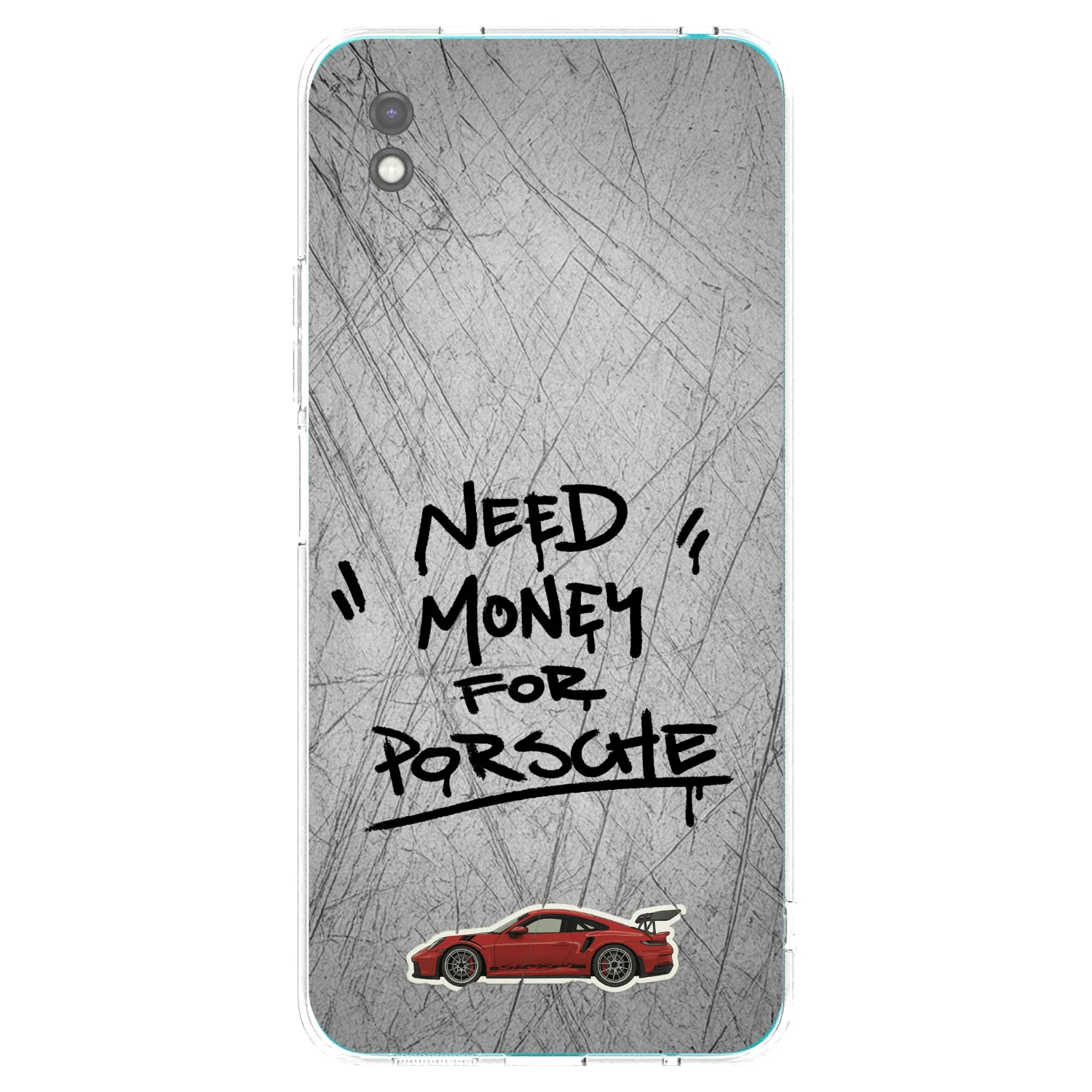 Picasee silikonski črni ovitek za Xiaomi Redmi 9A - Grey Drift
