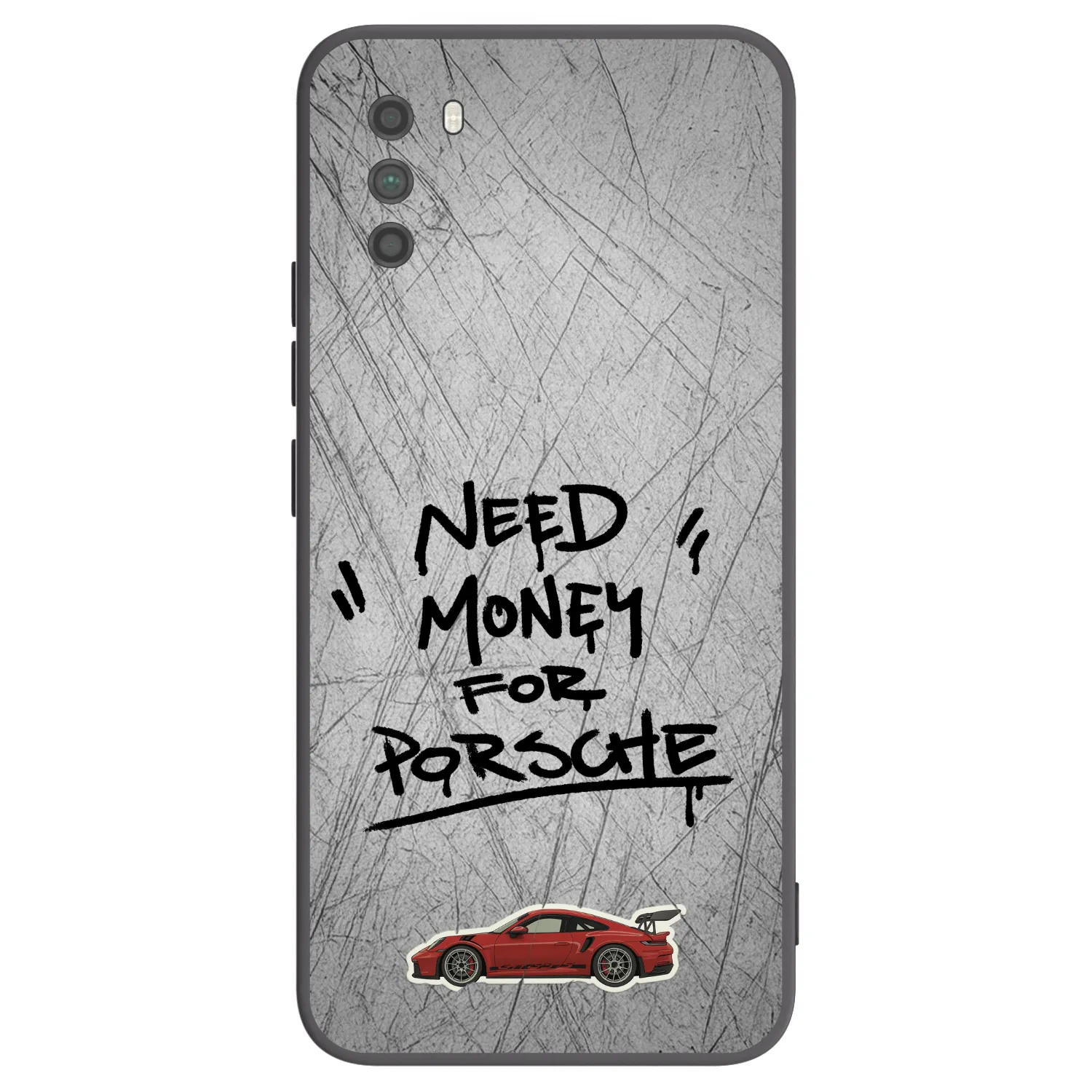 Picasee silikonski črni ovitek za Xiaomi Poco M3 - Grey Drift
