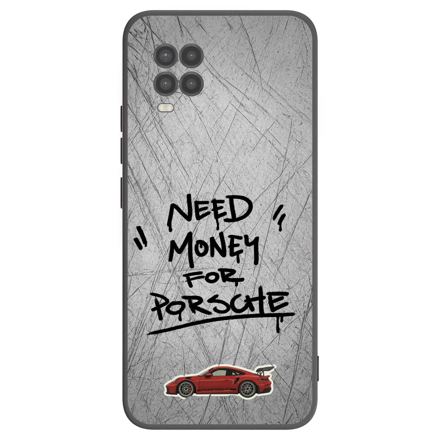 Picasee silikonski črni ovitek za Xiaomi Mi 10 Lite - Grey Drift