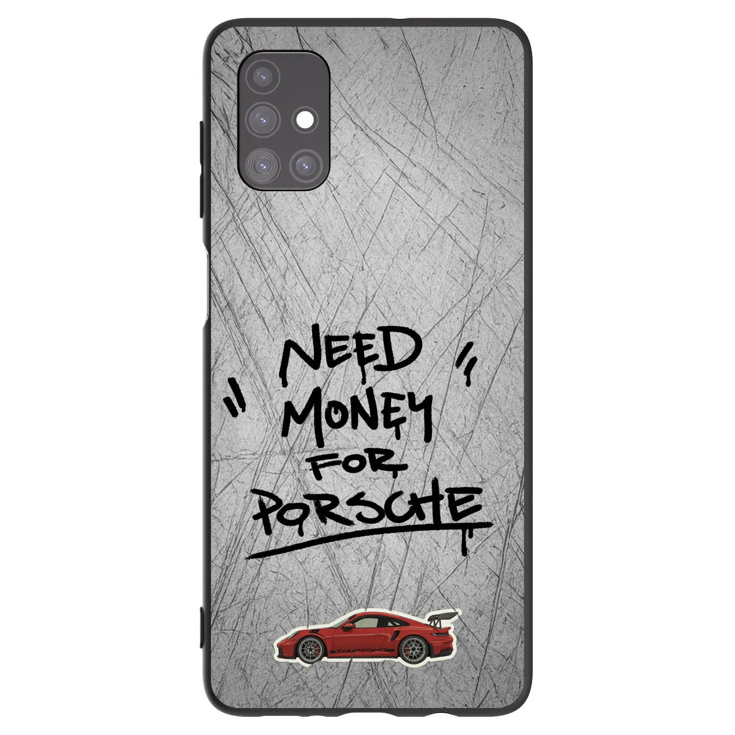 Picasee silikonski črni ovitek za Samsung Galaxy M51 M515F - Grey Drift