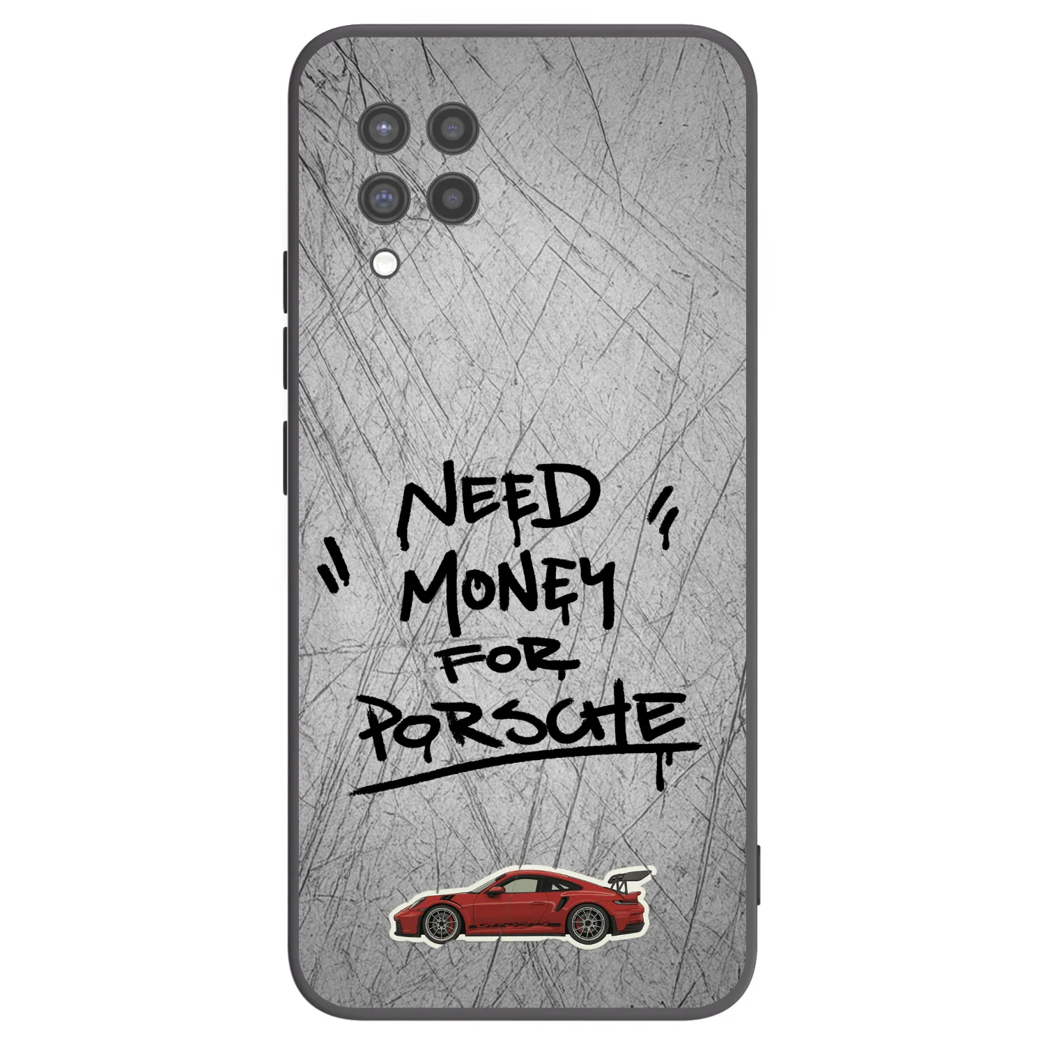 Picasee silikonski črni ovitek za Samsung Galaxy A42 A426B - Grey Drift