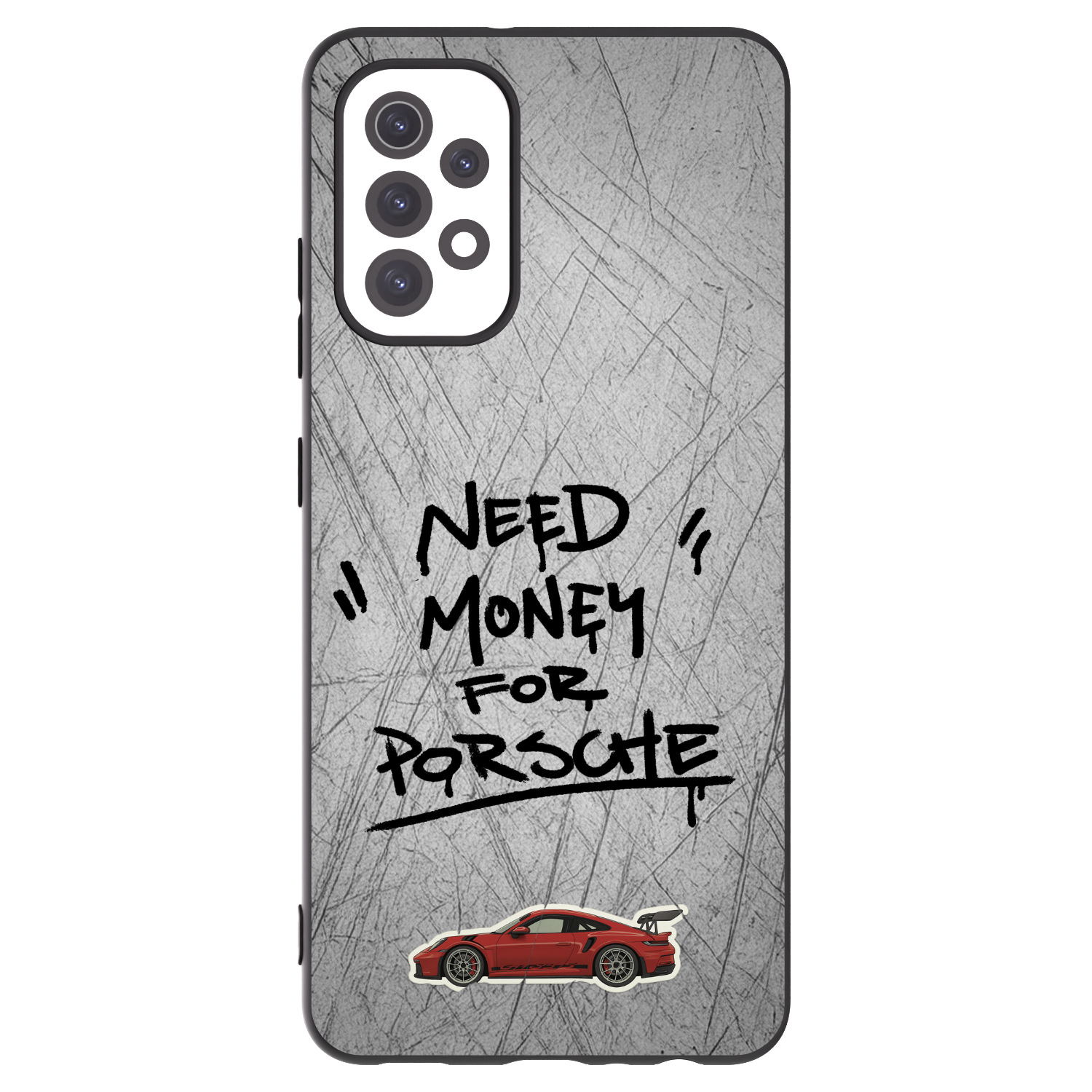 Picasee silikonski črni ovitek za Samsung Galaxy A32 5G A326B - Grey Drift