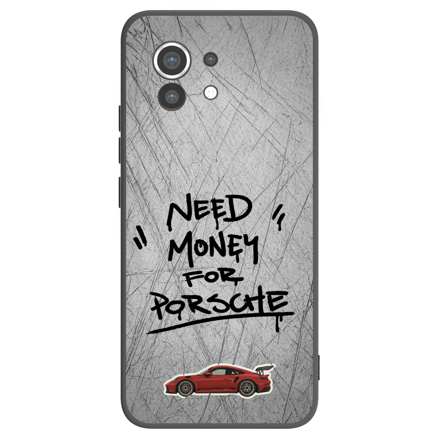 Picasee silikonski črni ovitek za Xiaomi Mi 11 - Grey Drift