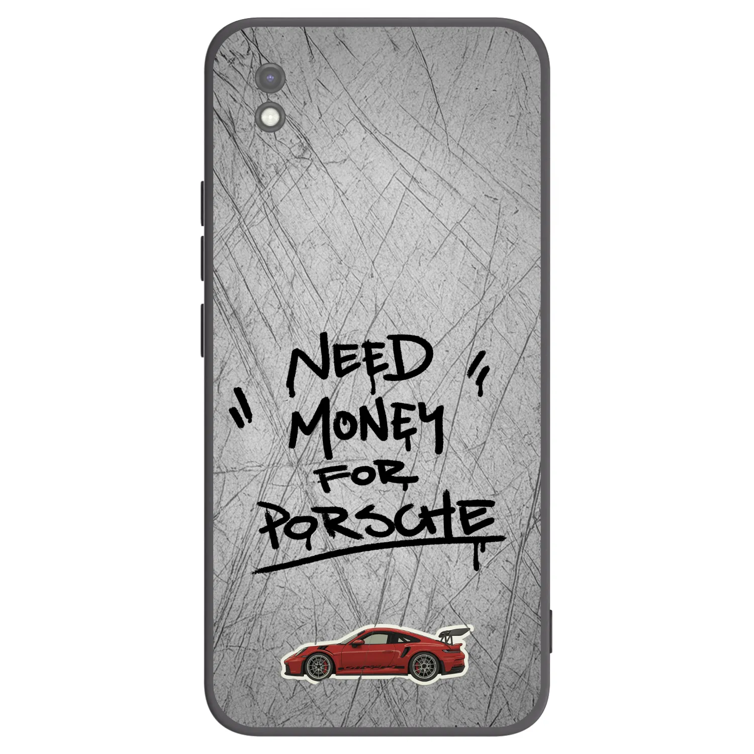 Picasee silikonski črni ovitek za Xiaomi Redmi 9AT - Grey Drift