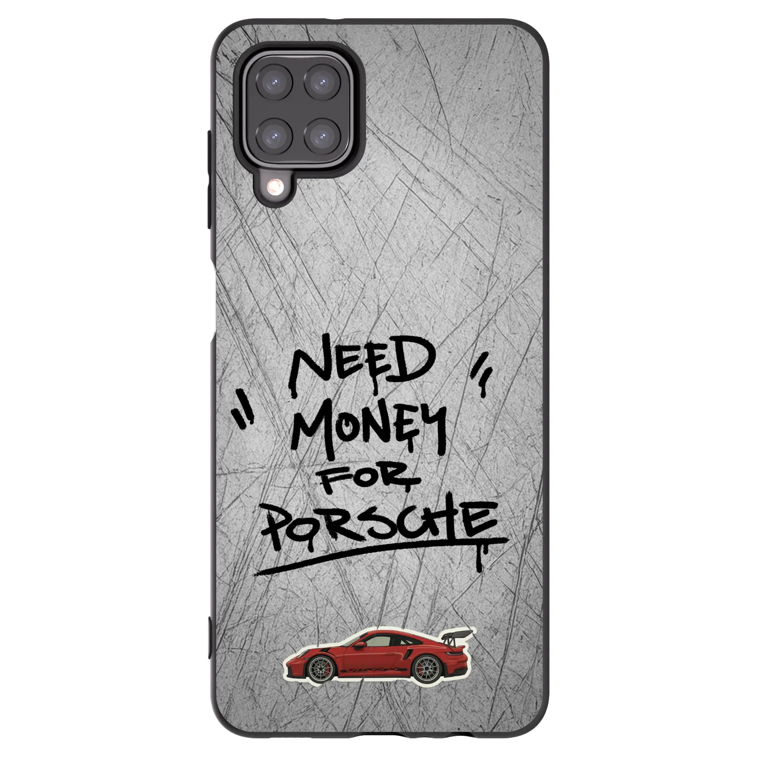 Picasee silikonski črni ovitek za Samsung Galaxy M12 M127F - Grey Drift