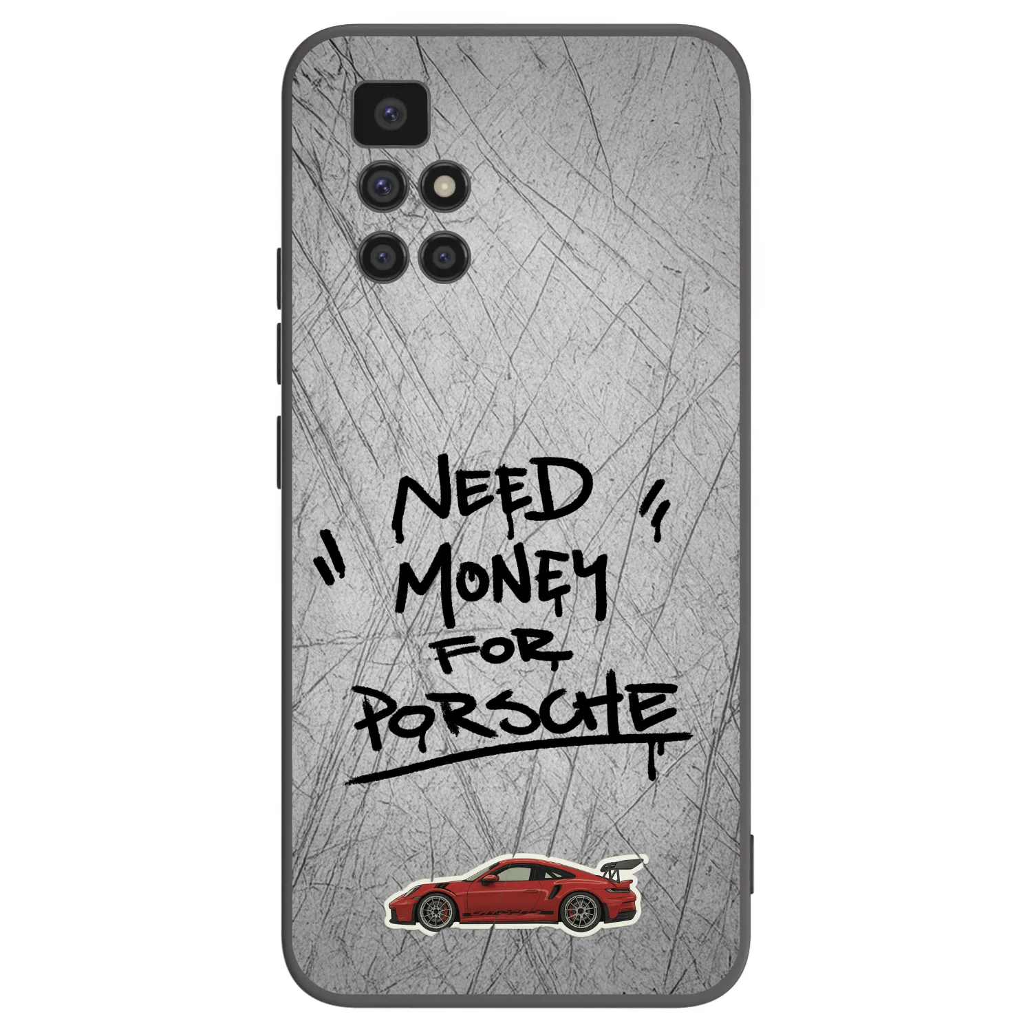 Picasee silikonski črni ovitek za Xiaomi Redmi 10 - Grey Drift