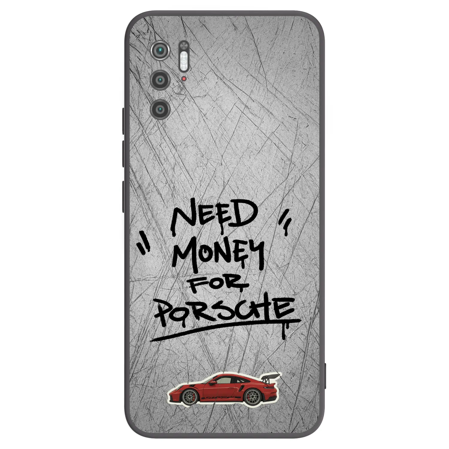 Picasee silikonski črni ovitek za Xiaomi Poco M3 Pro 5G - Grey Drift
