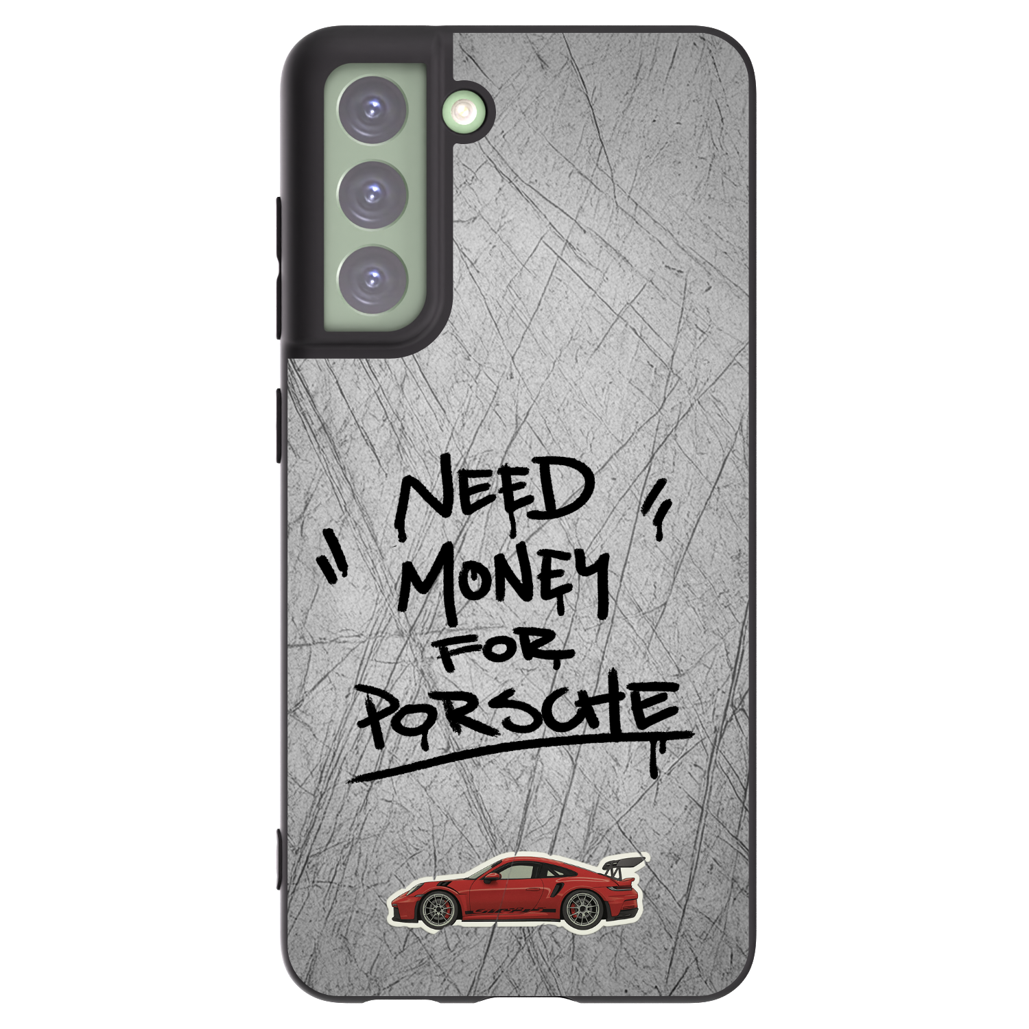 Picasee silikonski črni ovitek za Samsung Galaxy S21 FE 5G - Grey Drift