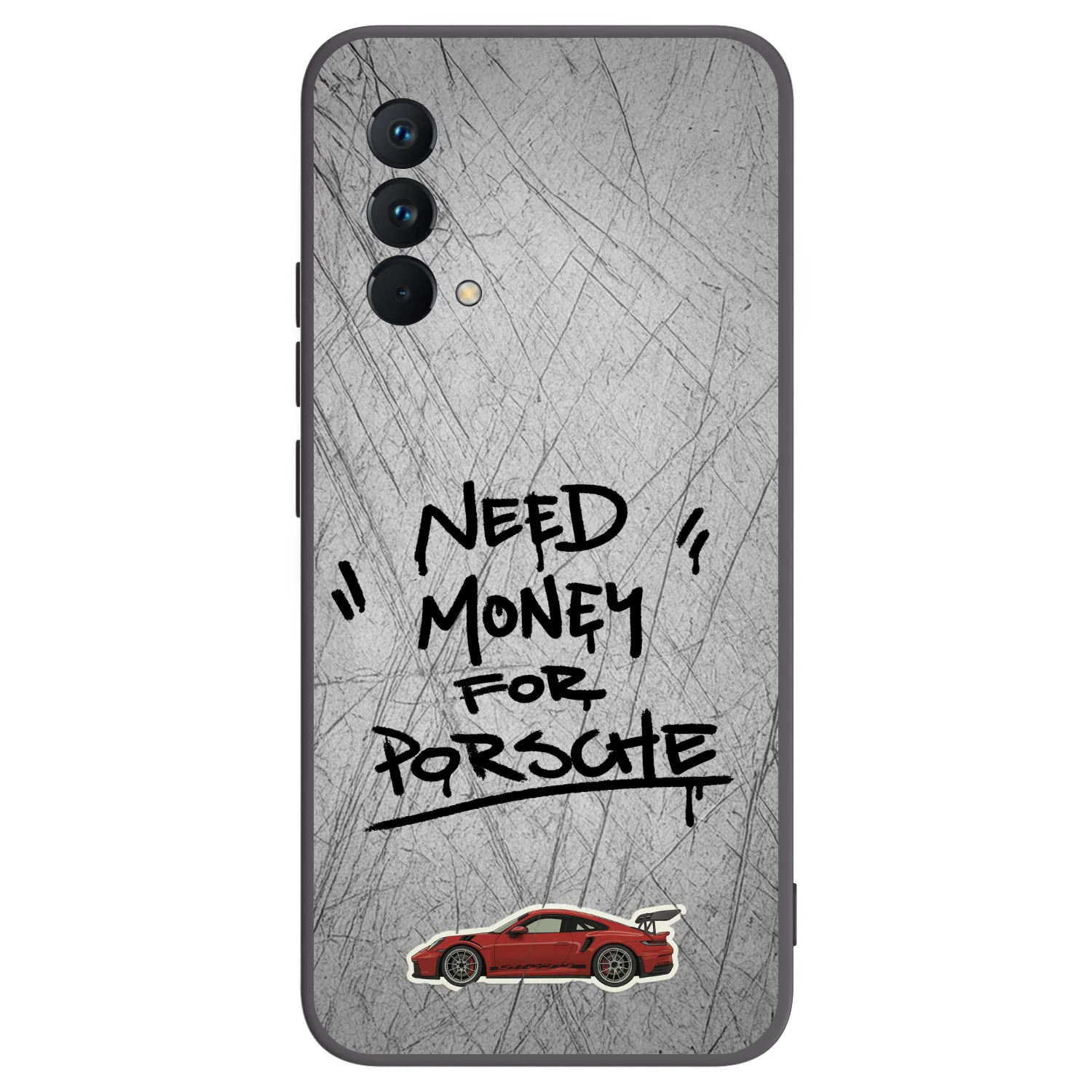Picasee silikonski črni ovitek za Realme GT Master Edition 5G - Grey Drift