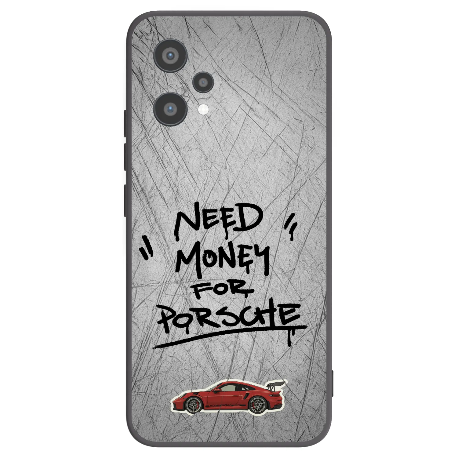 Picasee silikonski črni ovitek za Realme 9 Pro 5G - Grey Drift