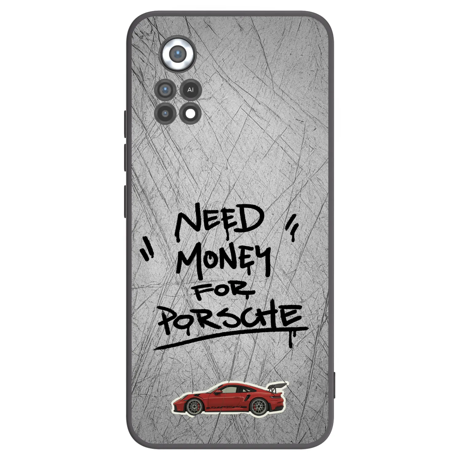 Picasee silikonski črni ovitek za Xiaomi Poco X4 Pro 5G - Grey Drift