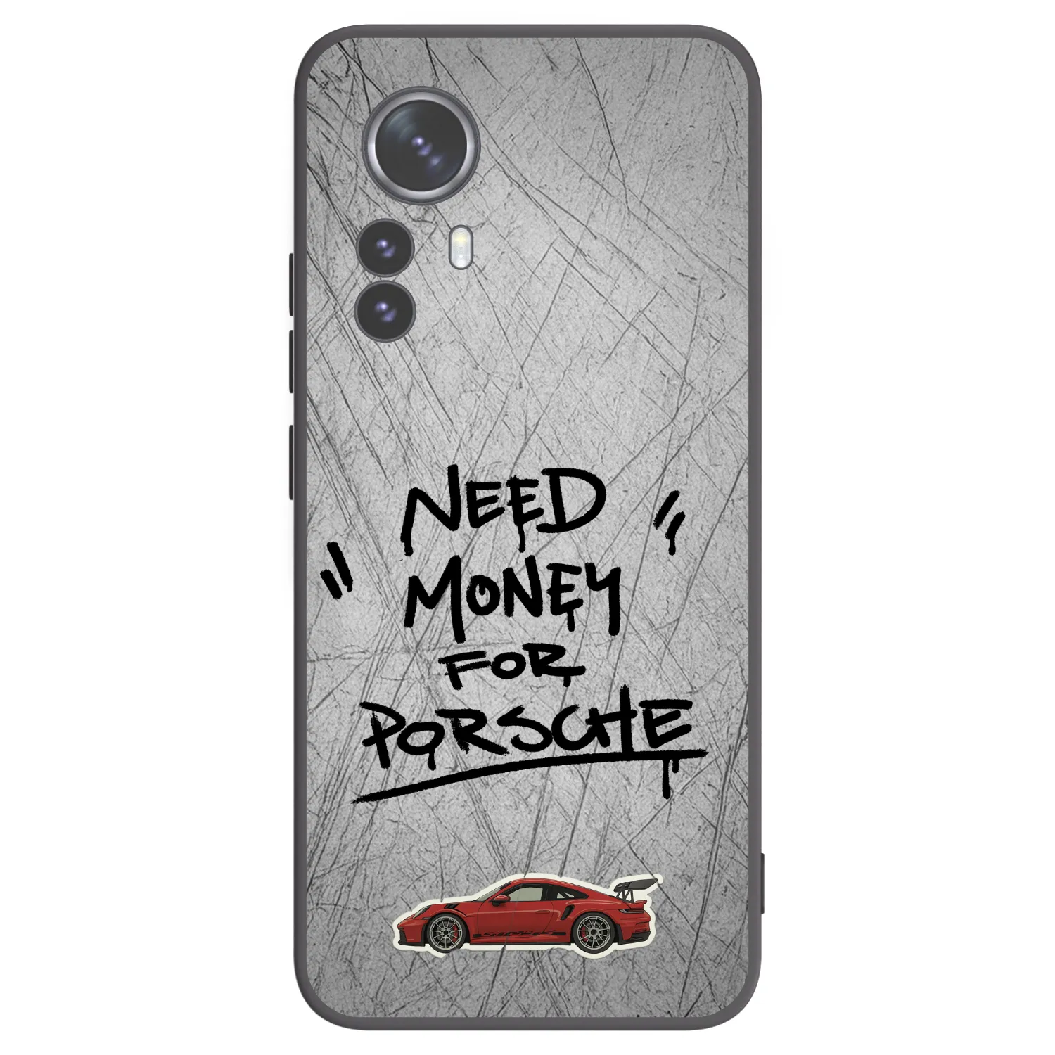 Picasee silikonski črni ovitek za Xiaomi 12 Pro - Grey Drift