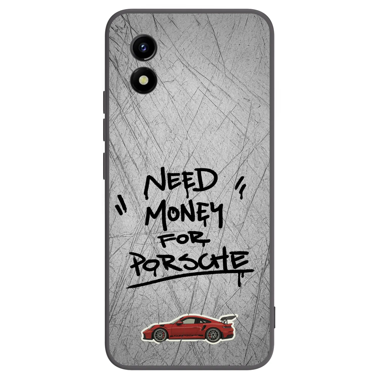 Picasee silikonski črni ovitek za Vivo Y01 - Grey Drift