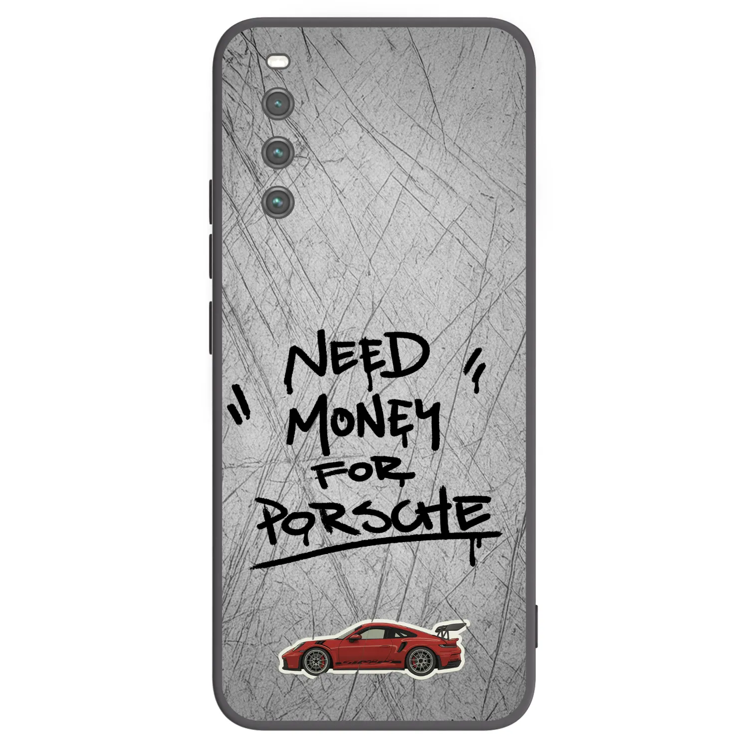 Picasee silikonski črni ovitek za Sony Xperia 10 IV 5G - Grey Drift