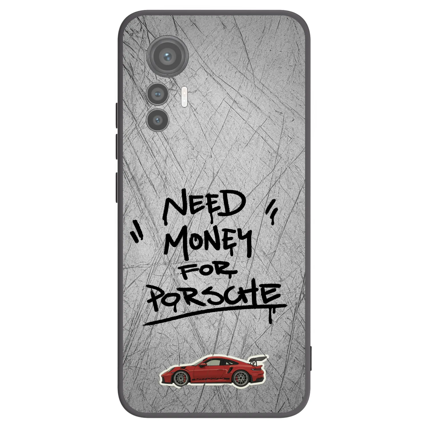 Picasee silikonski črni ovitek za Xiaomi 12 Lite - Grey Drift