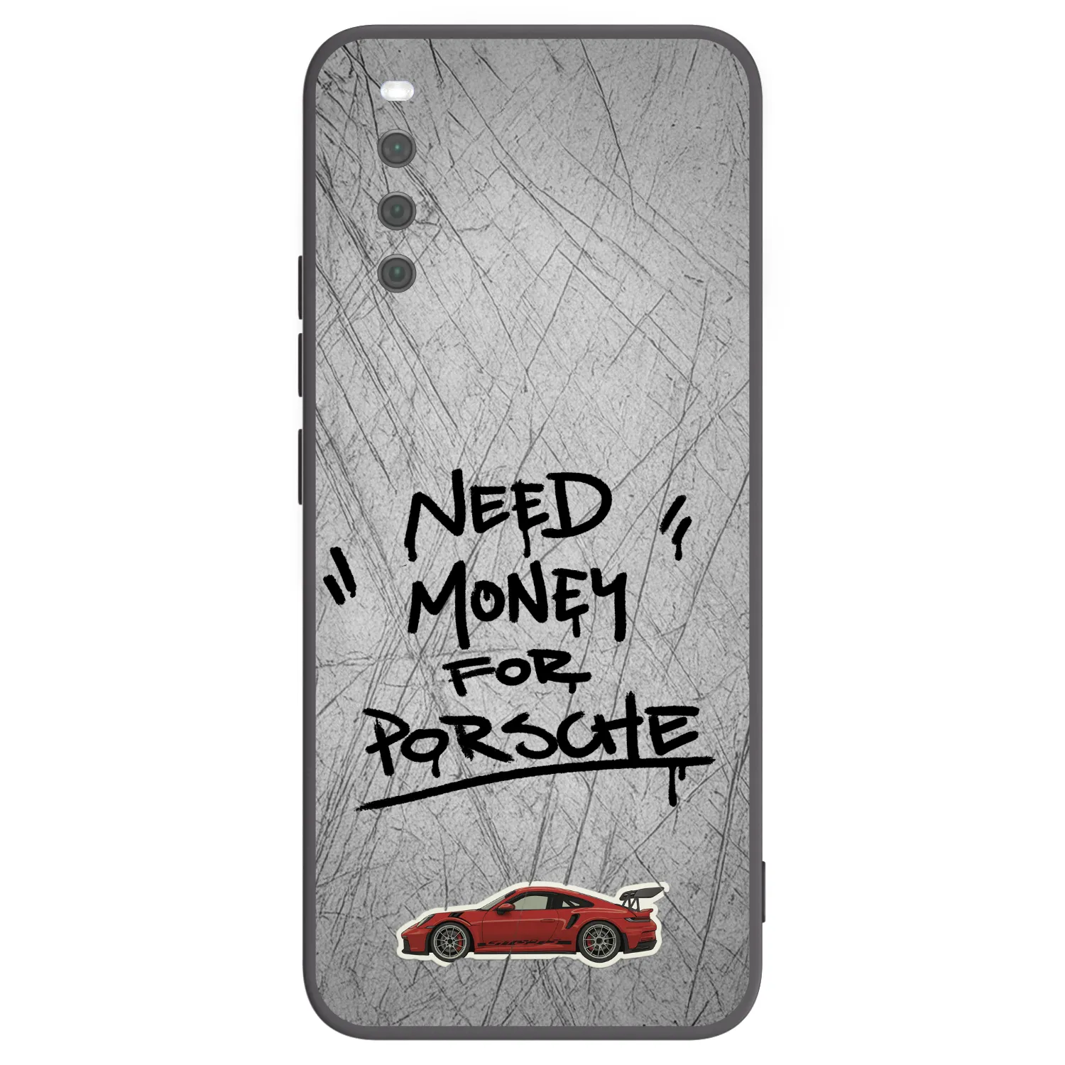 Picasee silikonski črni ovitek za Sony Xperia 10 III - Grey Drift