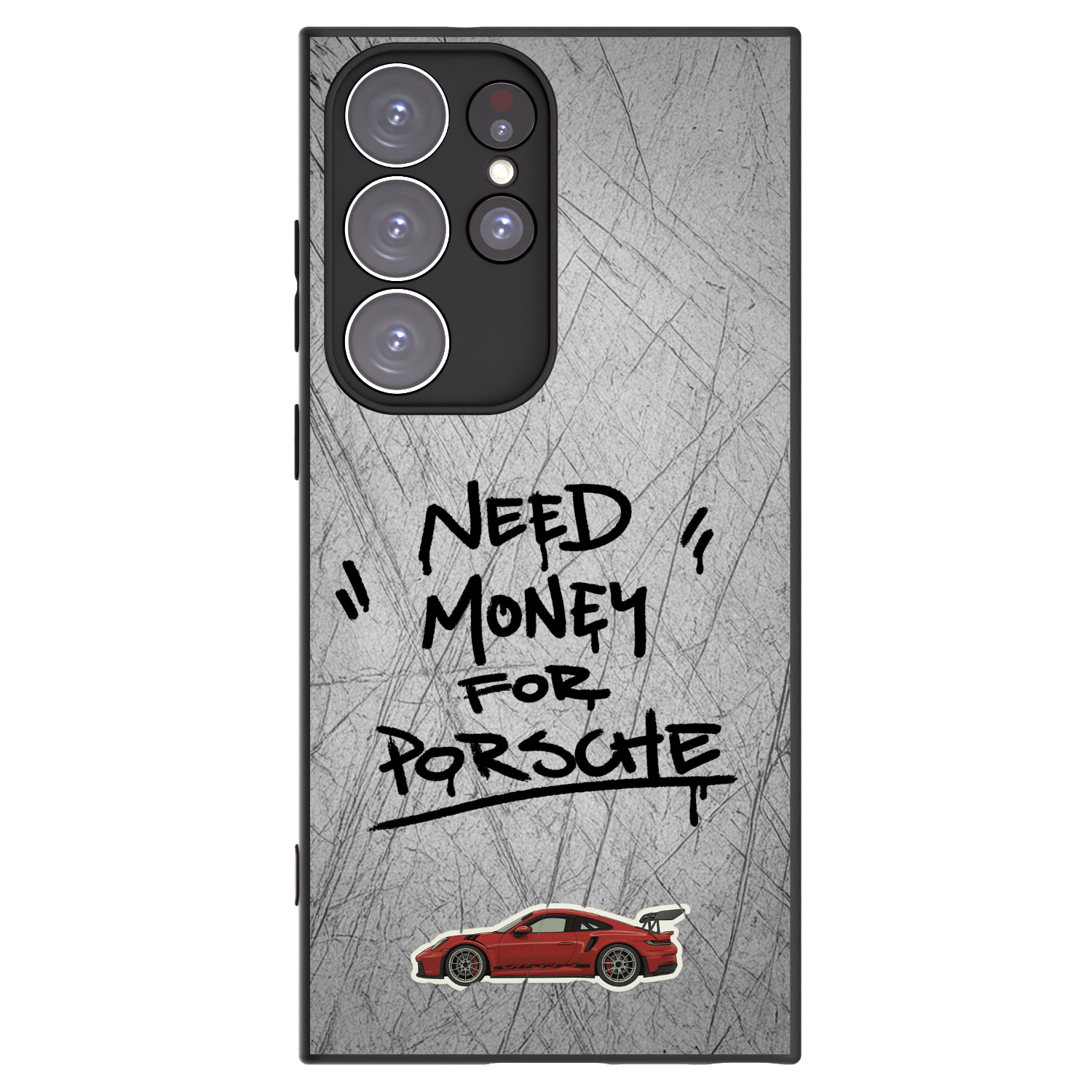 Picasee silikonski črni ovitek za Samsung Galaxy S23 Ultra 5G - Grey Drift