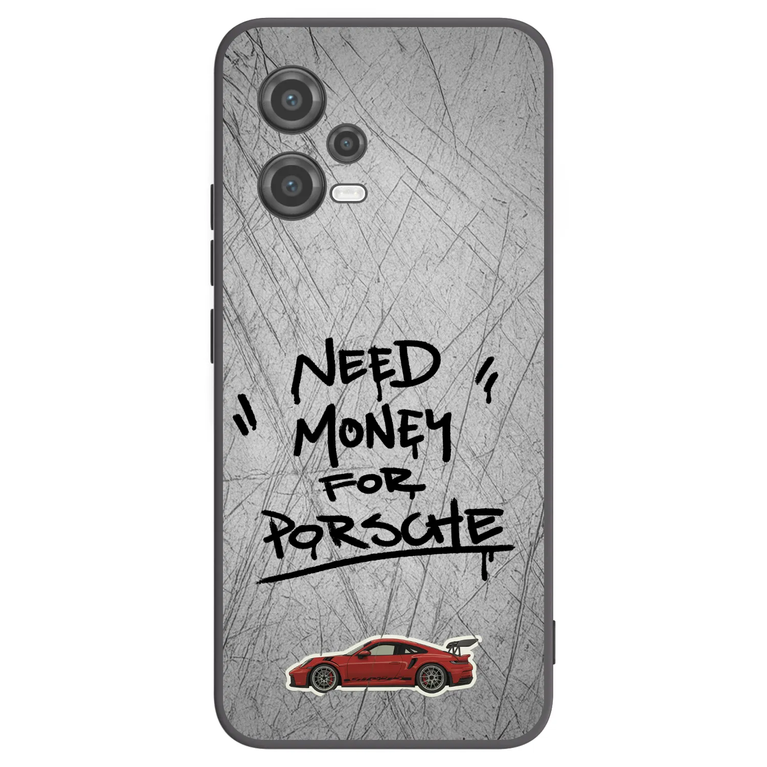 Picasee silikonski črni ovitek za Xiaomi Poco X5 - Grey Drift