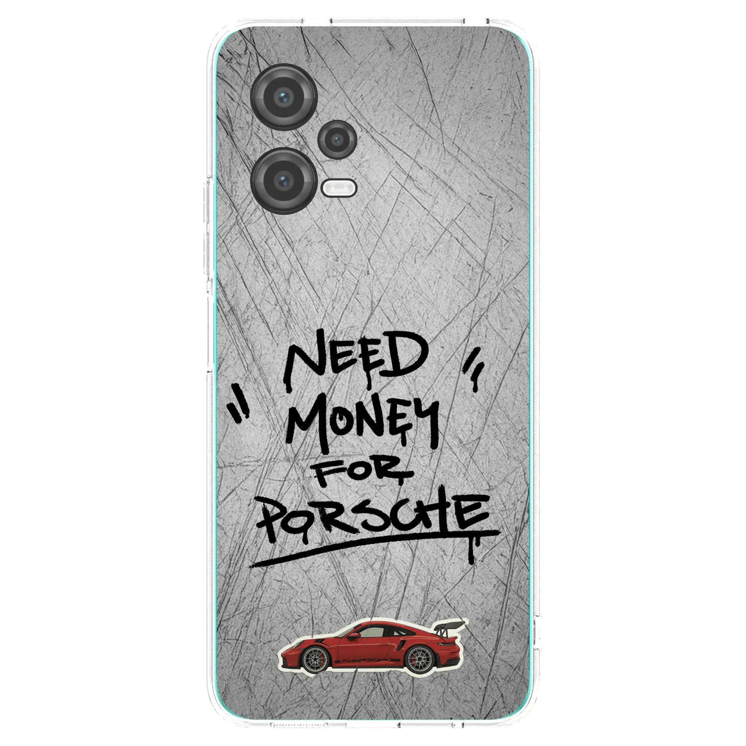 Picasee silikonski prozorni ovitek za Xiaomi Poco X5 - Grey Drift