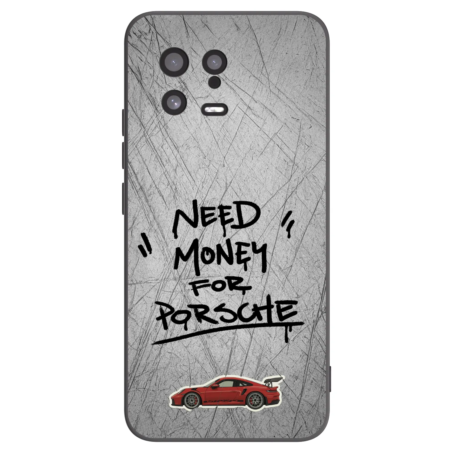 Picasee silikonski črni ovitek za Xiaomi 13 - Grey Drift