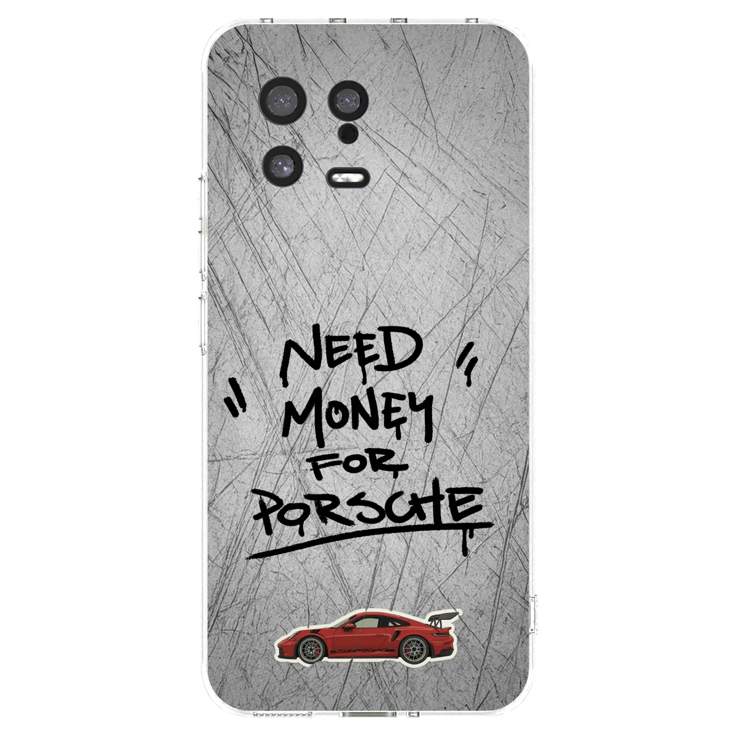 Picasee silikonski prozorni ovitek za Xiaomi 13 - Grey Drift