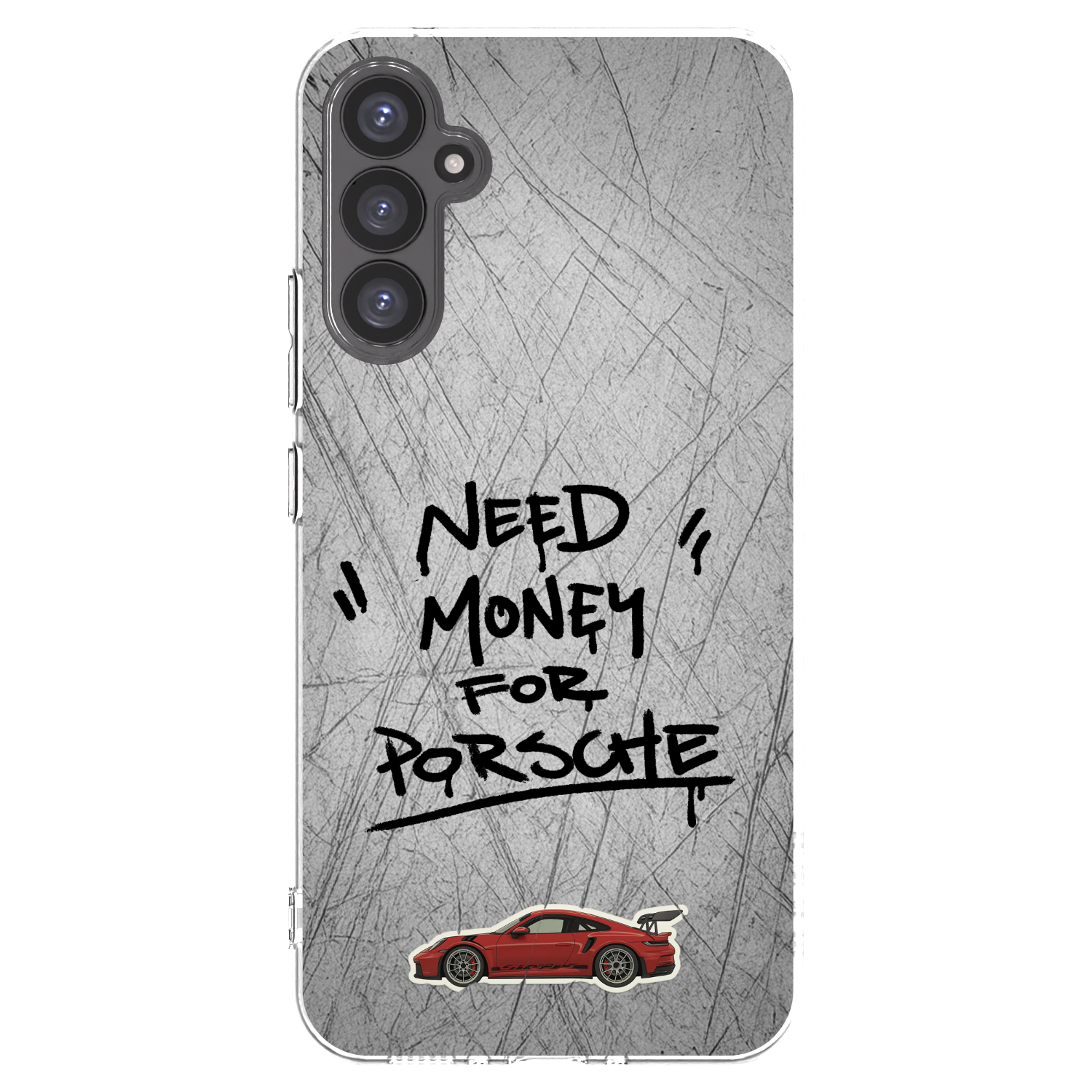 Picasee silikonski prozorni ovitek za Samsung Galaxy A34 5G A346B - Grey Drift