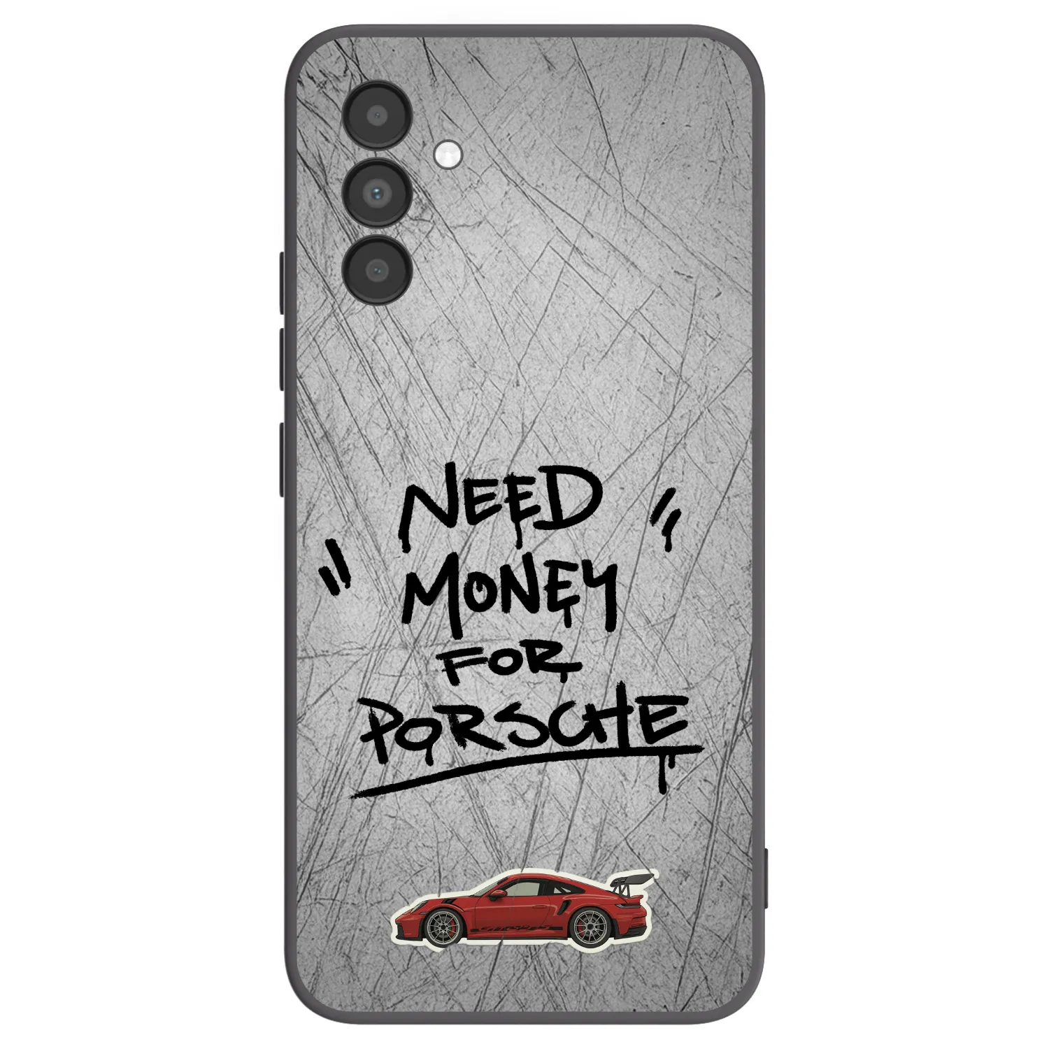 Picasee silikonski črni ovitek za Samsung Galaxy A04s A047F - Grey Drift