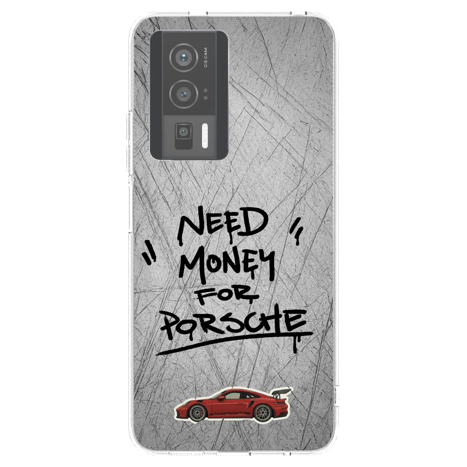 Picasee silikonski prozorni ovitek za Xiaomi Poco F5 Pro 5G - Grey Drift
