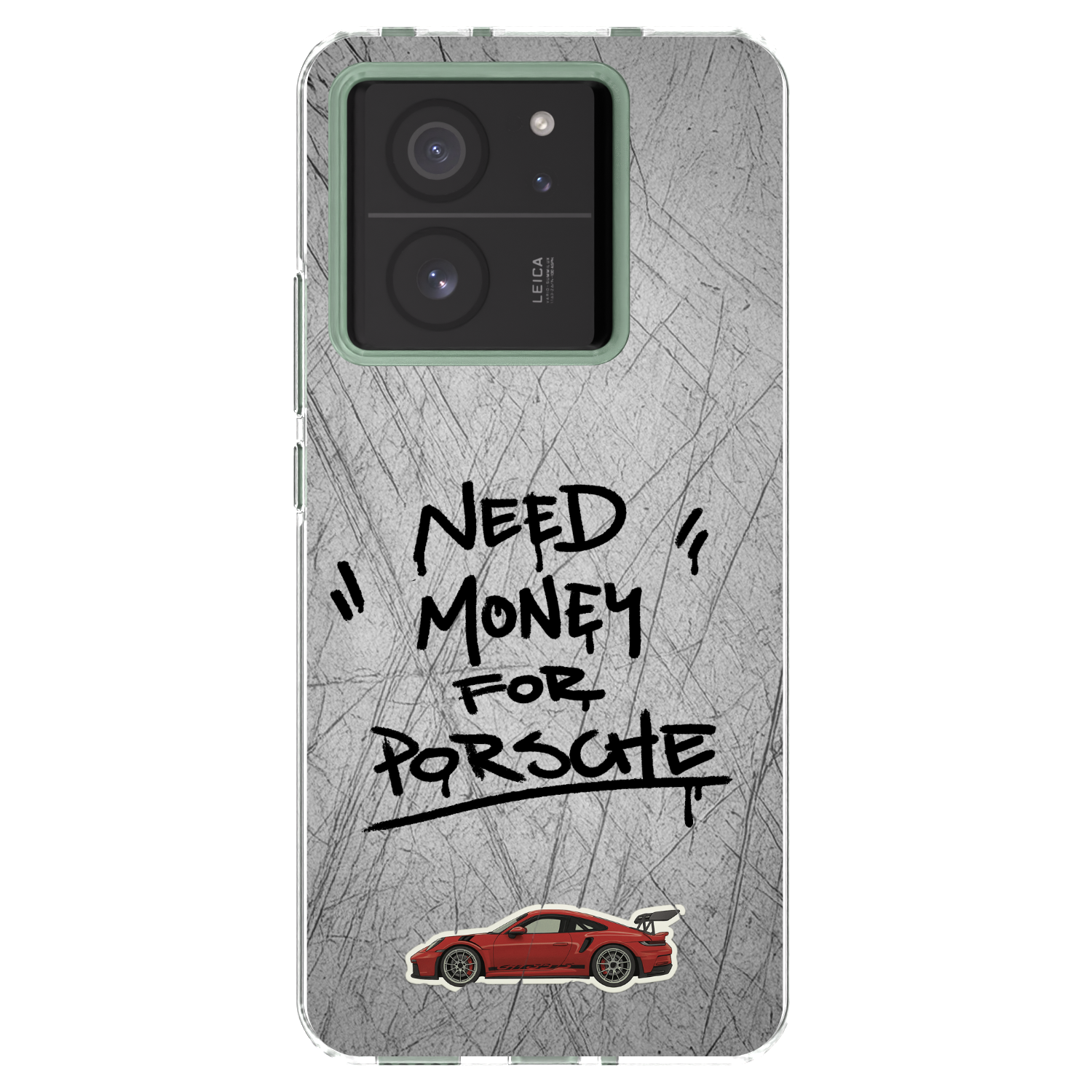 Picasee silikonski prozorni ovitek za Xiaomi 13T Pro - Grey Drift