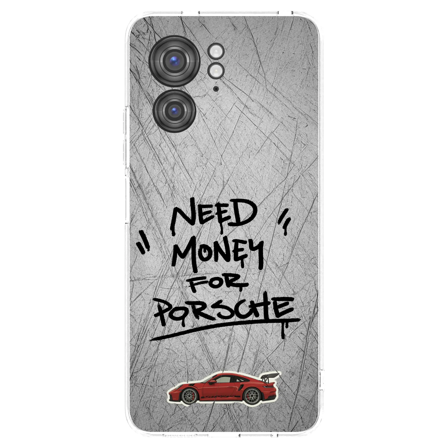 Picasee silikonski prozorni ovitek za Motorola Edge 40 - Grey Drift