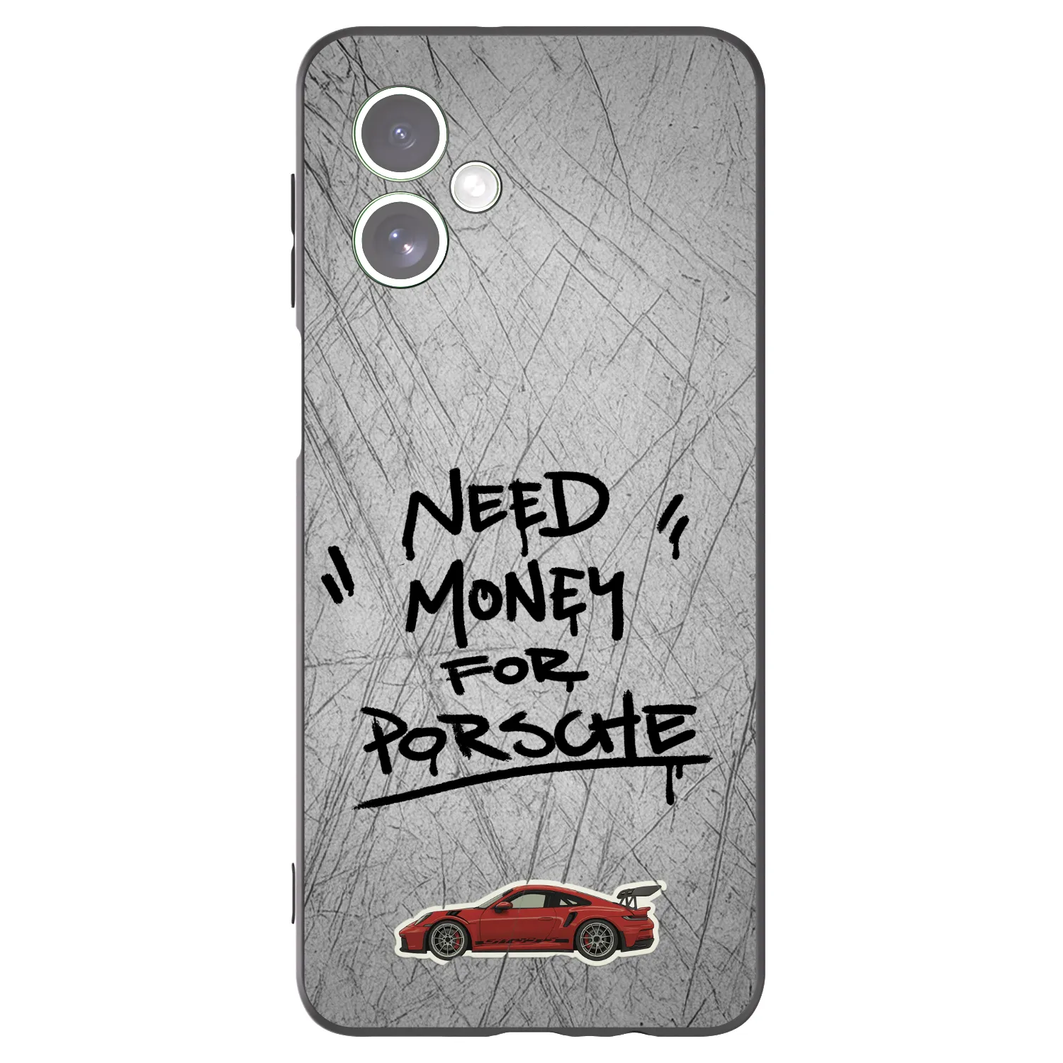 Picasee silikonski črni ovitek za Motorola Moto G54 5G - Grey Drift