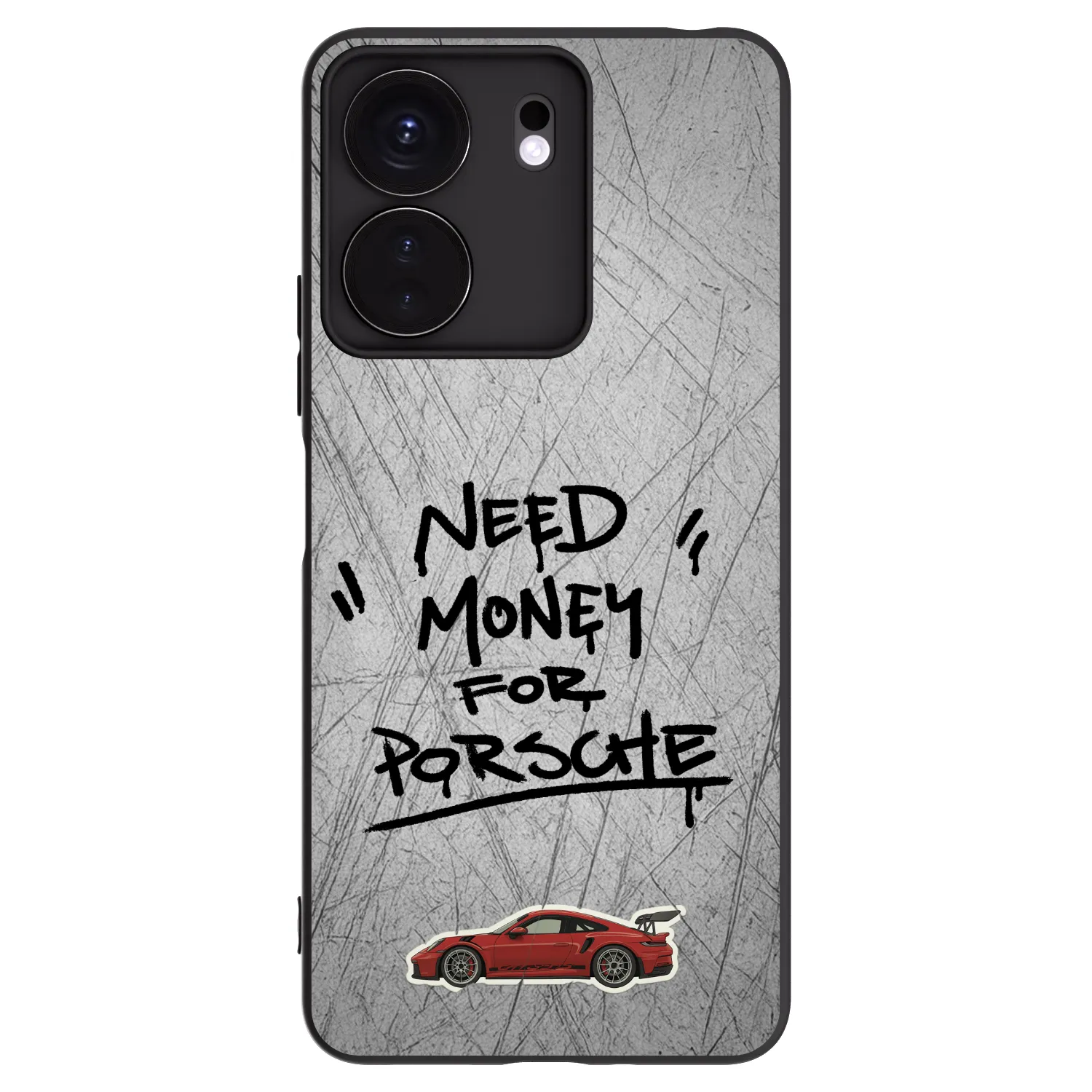Picasee silikonski črni ovitek za Xiaomi Redmi 13C 4G - Grey Drift