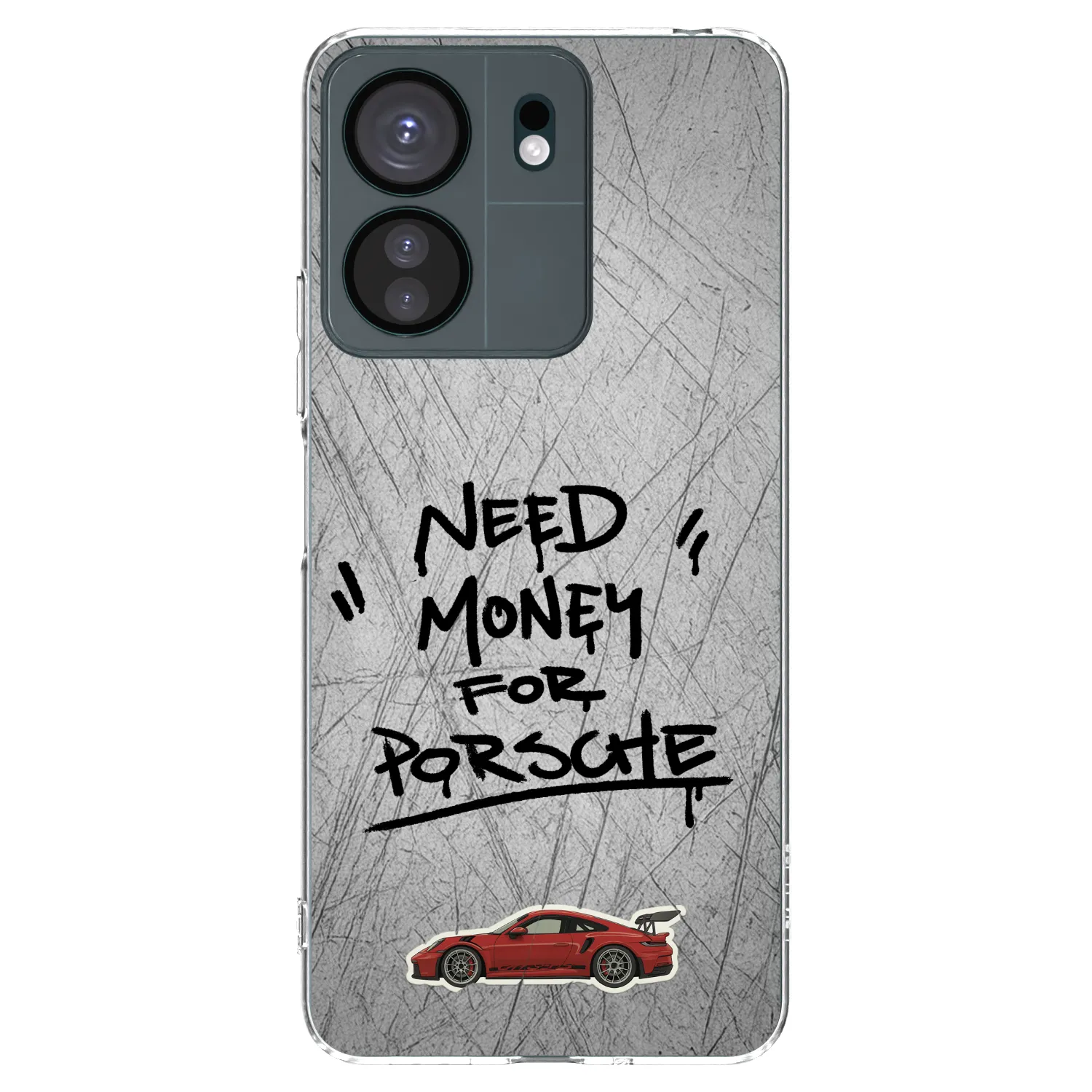 Picasee silikonski prozorni ovitek za Xiaomi Redmi 13C 4G - Grey Drift