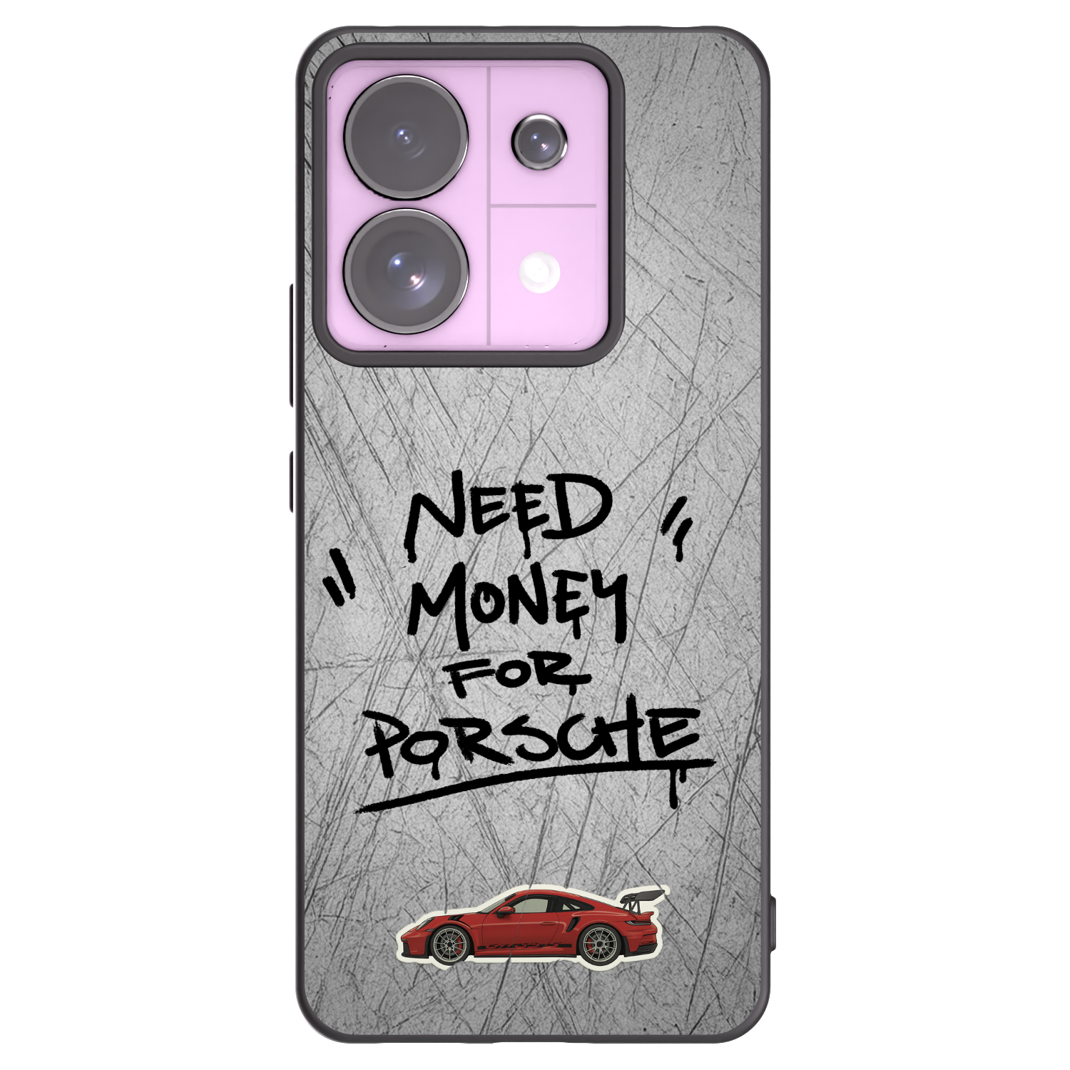 Picasee silikonski črni ovitek za Xiaomi Redmi Note 13 Pro 5G - Grey Drift