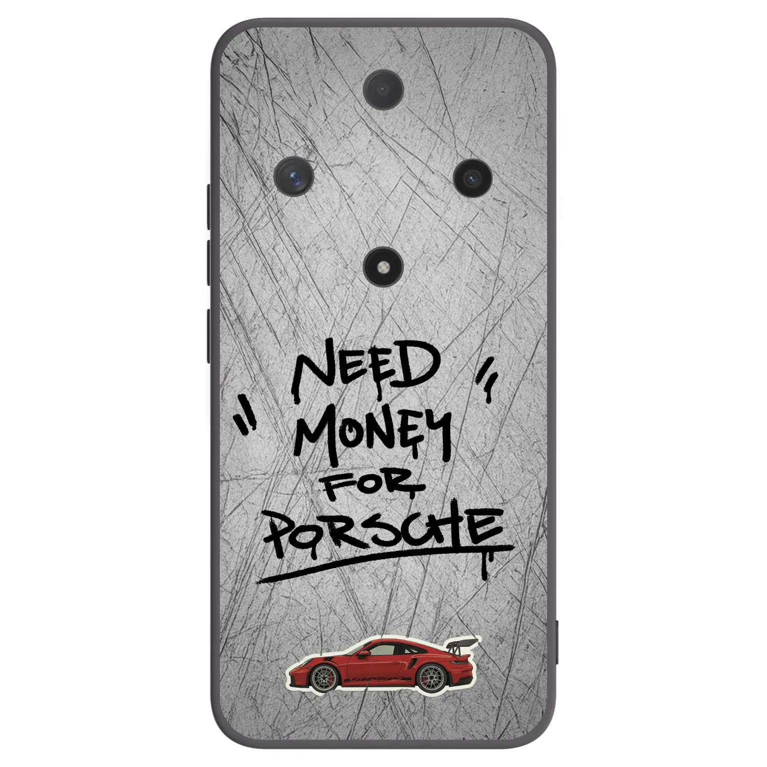 Picasee silikonski črni ovitek za Honor Magic6 Lite 5G - Grey Drift