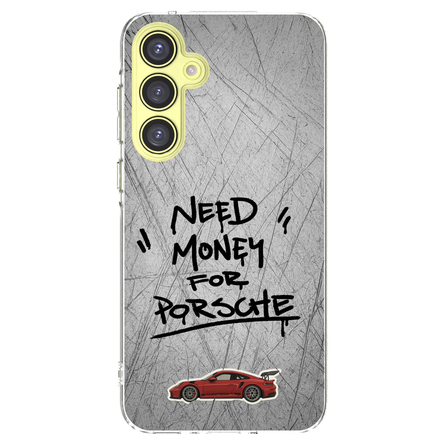 Picasee silikonski prozorni ovitek za Samsung Galaxy A35 5G A356B - Grey Drift