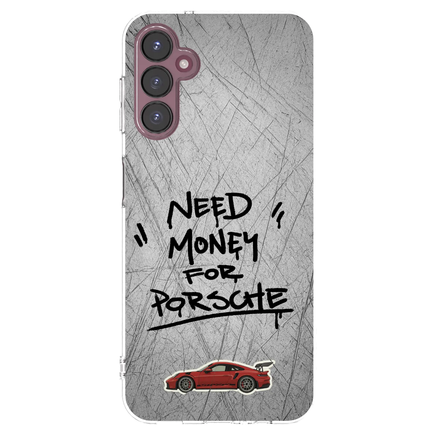 Picasee silikonski prozorni ovitek za Samsung Galaxy A05s A057G - Grey Drift