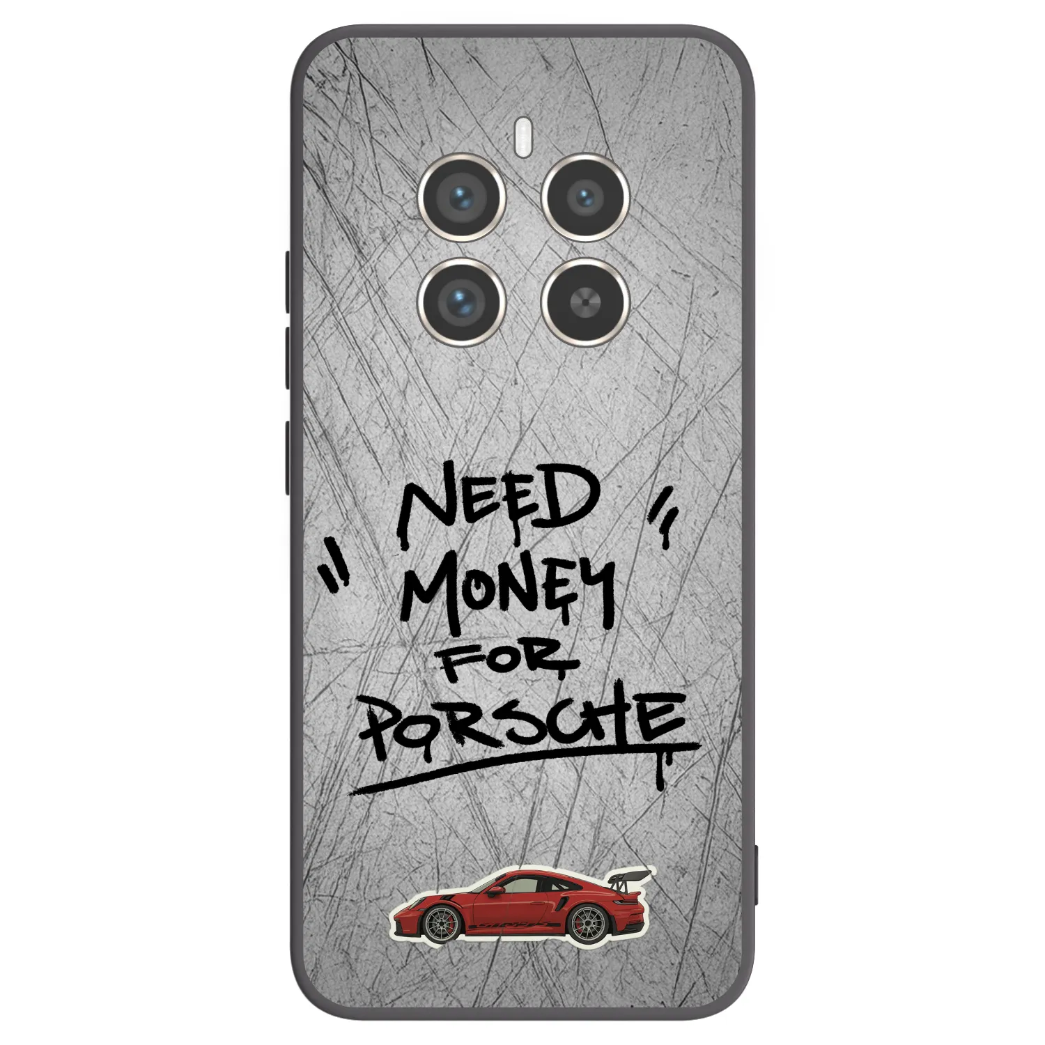 Picasee silikonski črni ovitek za Realme 12 Pro 5G - Grey Drift