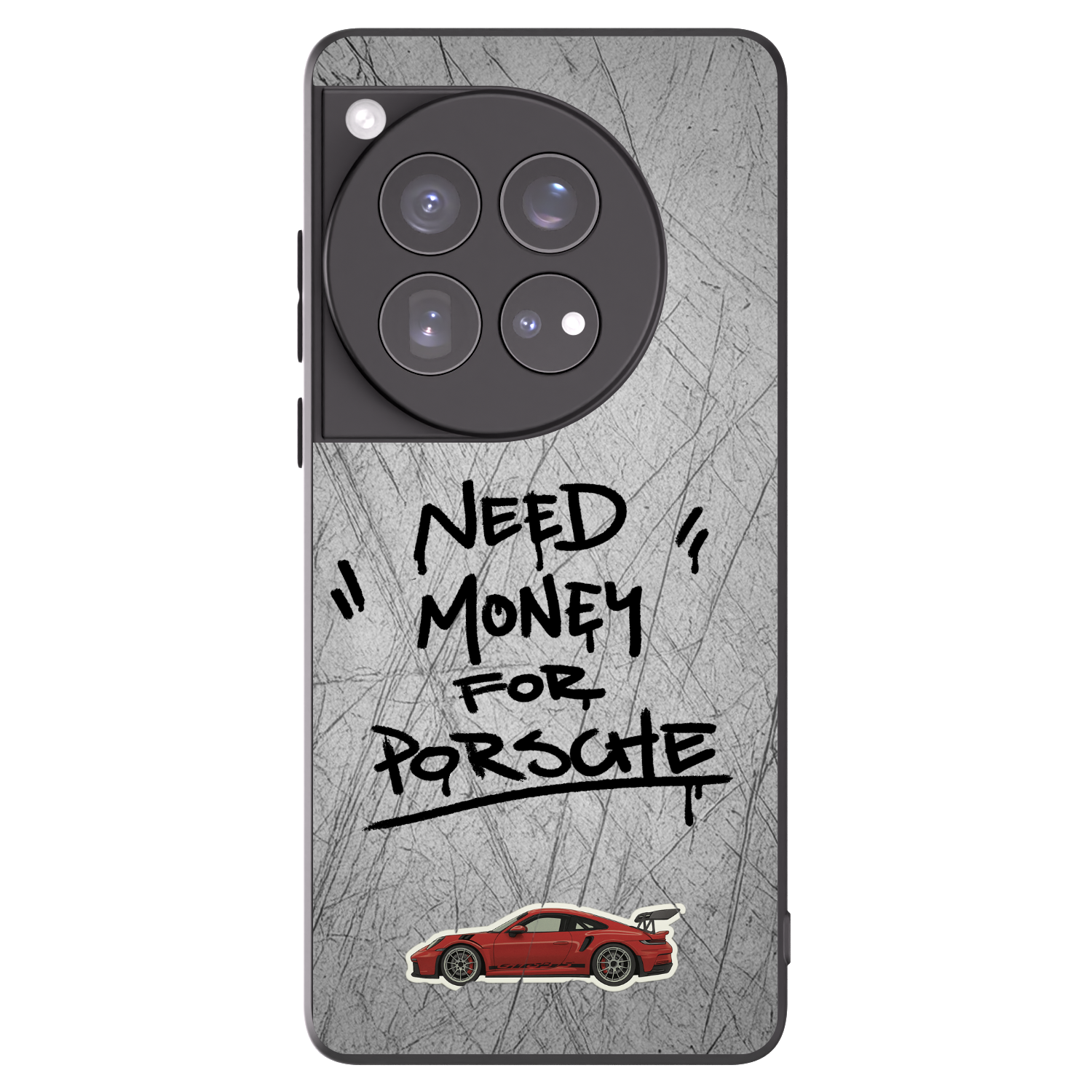 Picasee silikonski črni ovitek za OnePlus 12 5G - Grey Drift
