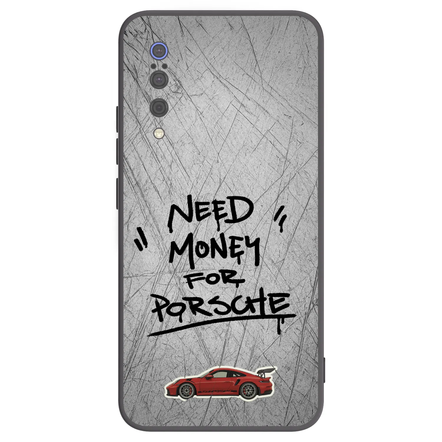 Picasee silikonski črni ovitek za Xiaomi Mi 9 - Grey Drift