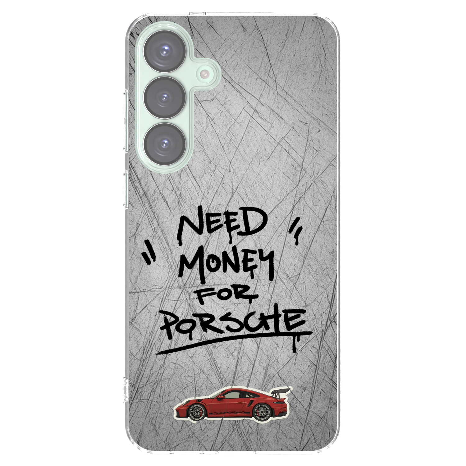 Picasee silikonski prozorni ovitek za Samsung Galaxy S25+ 5G - Grey Drift