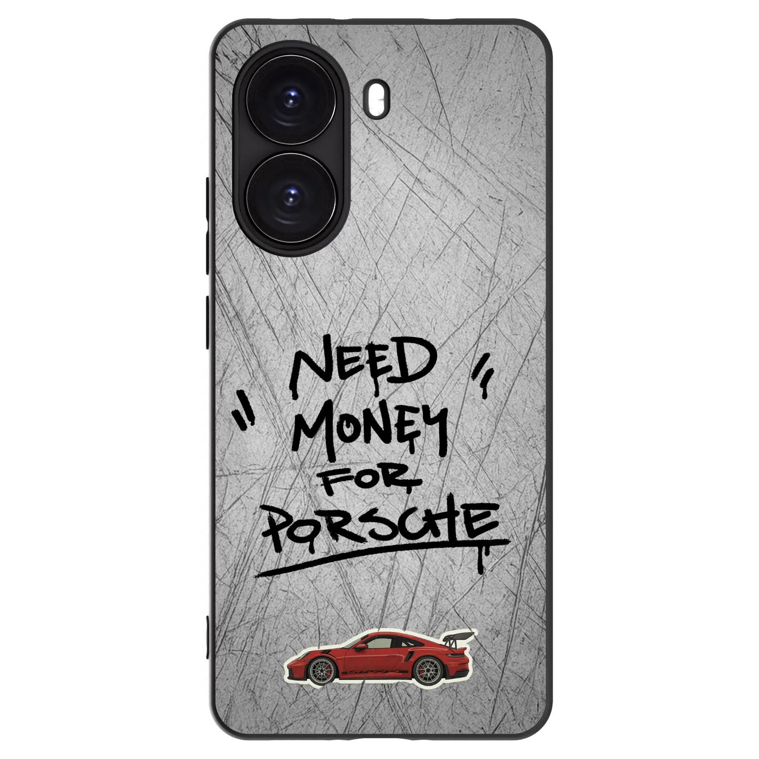Picasee silikonski črni ovitek za Xiaomi Poco X7 Pro 5G - Grey Drift