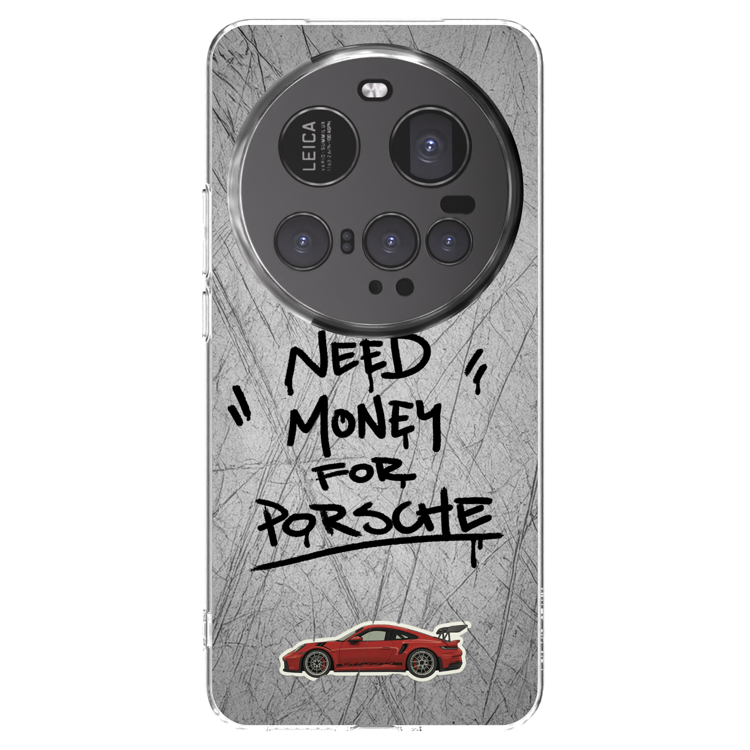 Picasee silikonski prozorni ovitek za Xiaomi 15 Ultra - Grey Drift