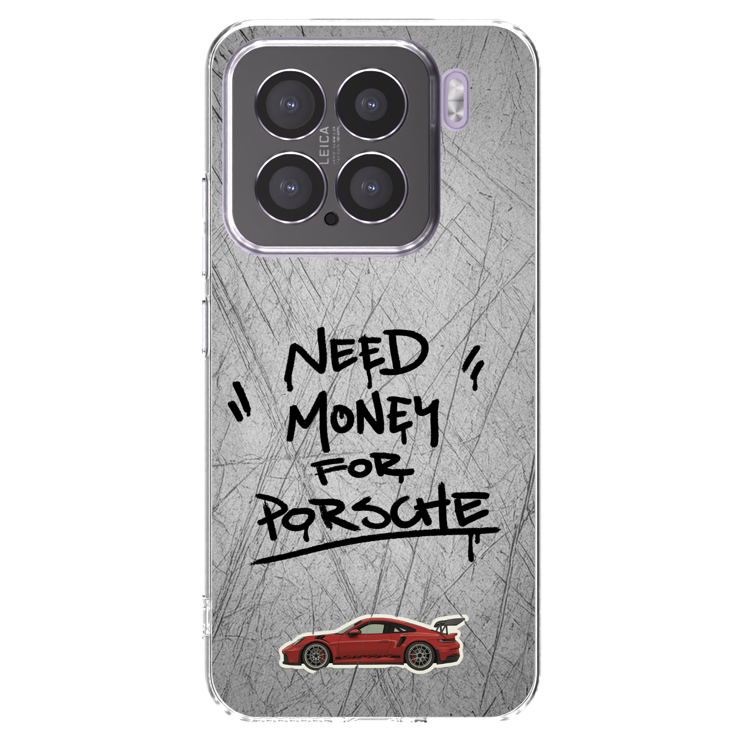 Picasee silikonski prozorni ovitek za Xiaomi 15 - Grey Drift