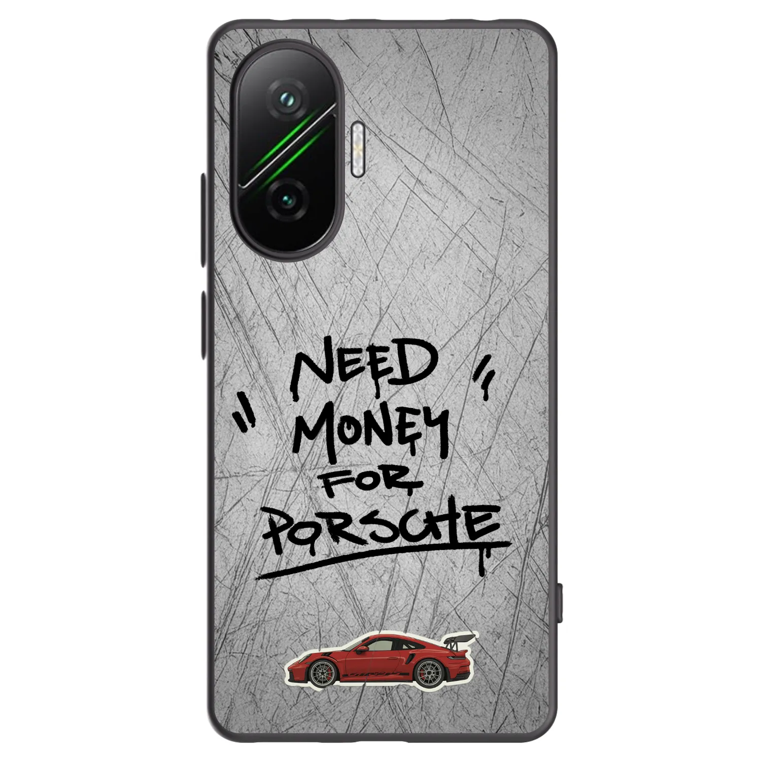 Picasee silikonski črni ovitek za Xiaomi Poco F7 Pro 5G - Grey Drift
