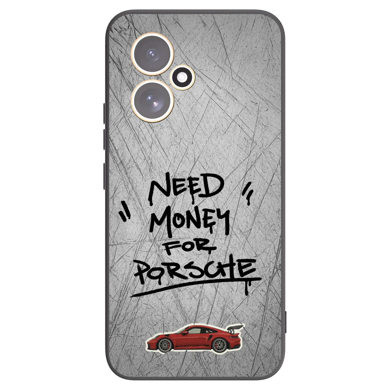 Picasee silikonski črni ovitek za Honor 400 5G - Grey Drift