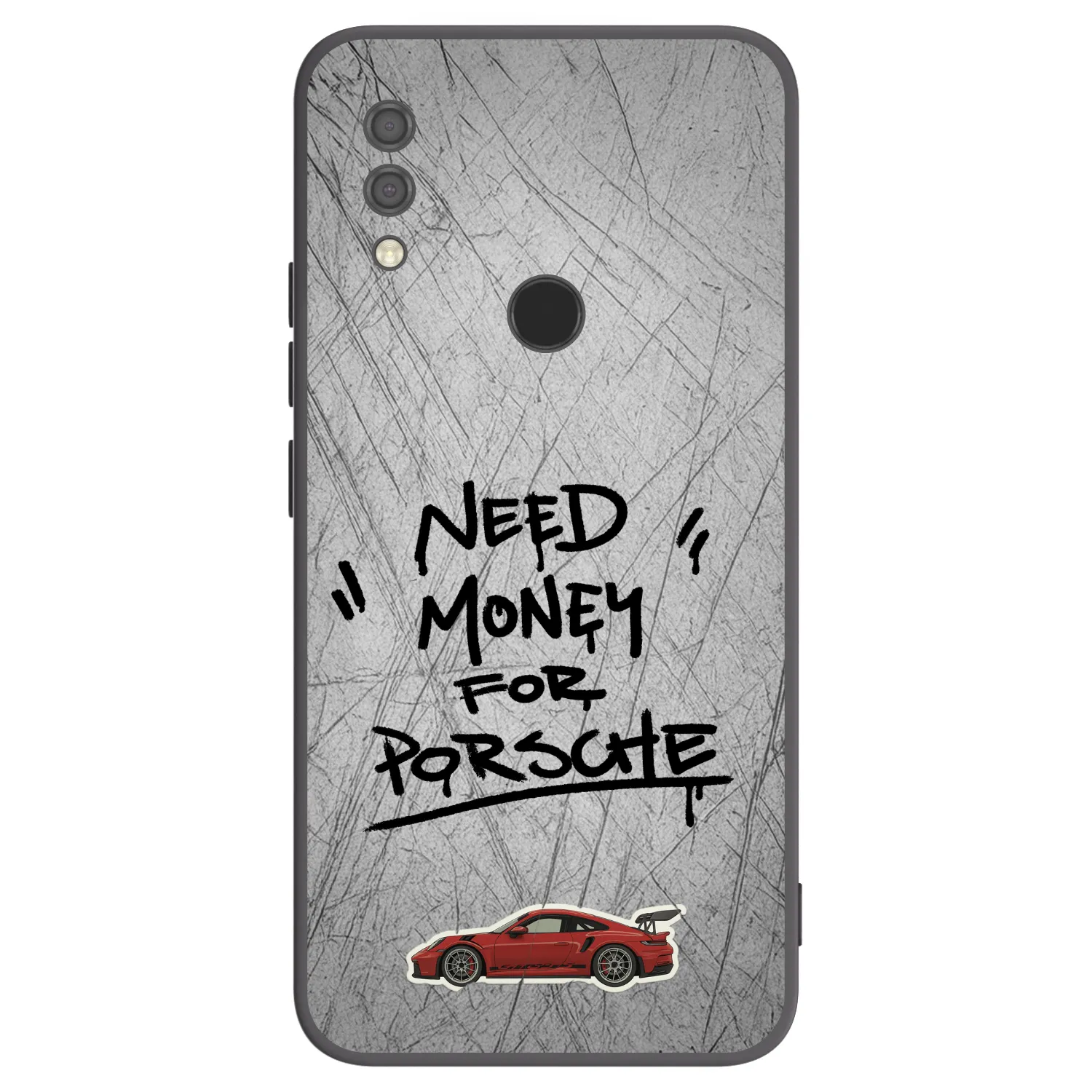 Picasee silikonski črni ovitek za Xiaomi Redmi 7 - Grey Drift
