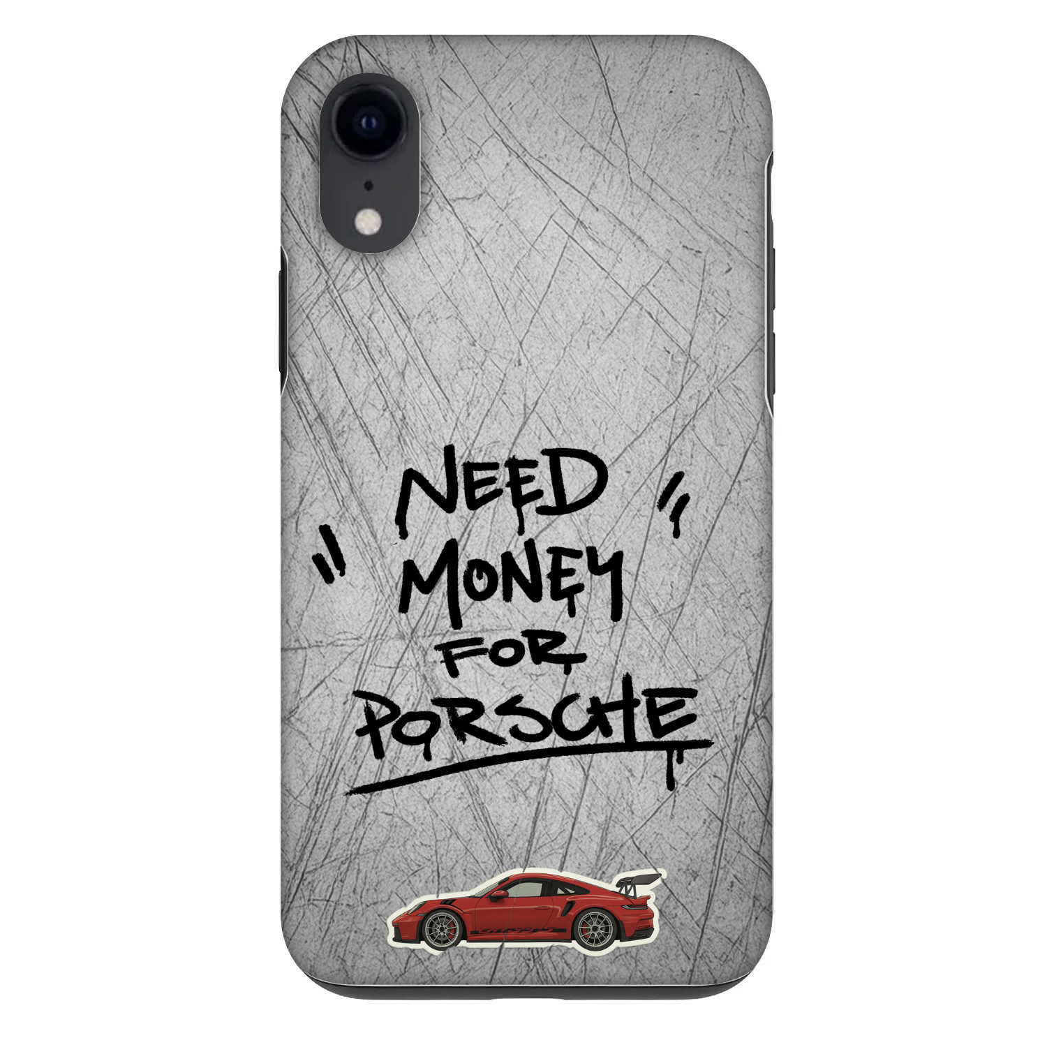 Picasee Fashion Case za Apple iPhone XR - Grey Drift